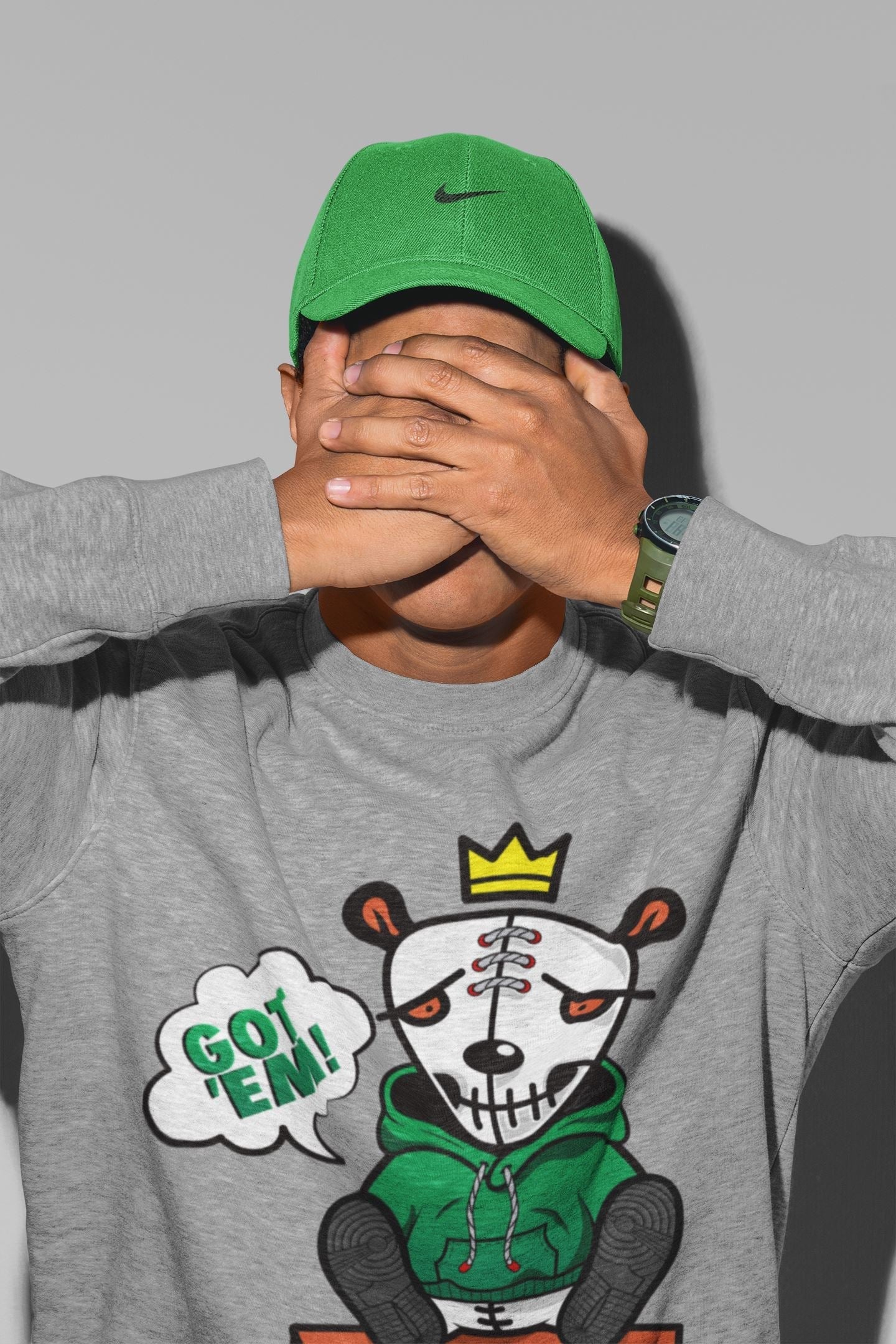 Jordan 1 Lucky Green Shirt To Match Jordans Got Em Sneaker Tees Jordan 1 Lucky Green Drip Gear Zone Sneaker Matching Clothing Unisex Shirts