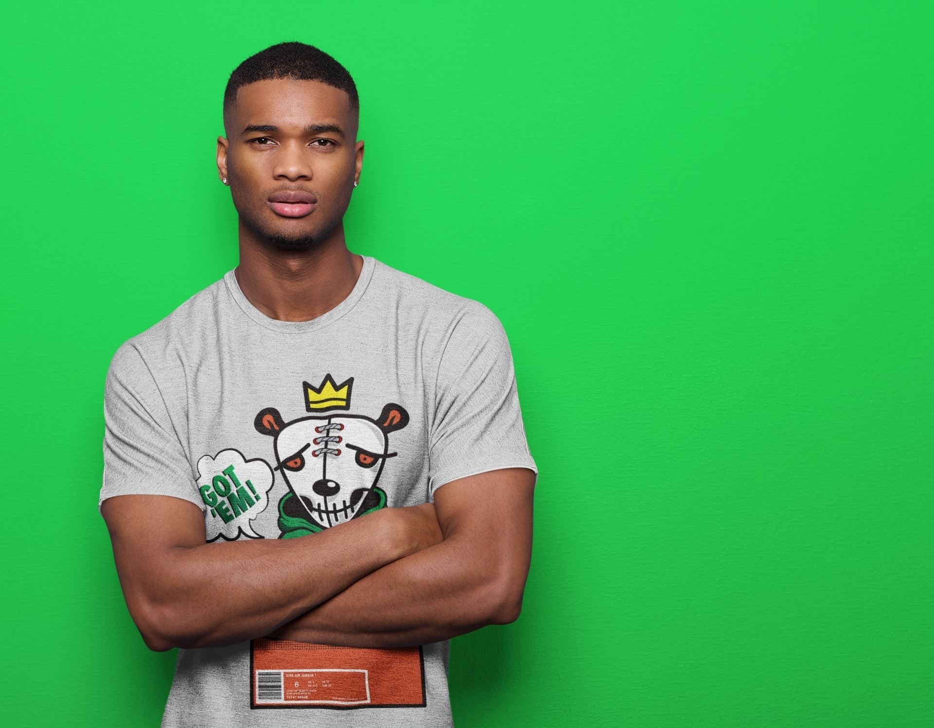 Jordan 1 Lucky Green Shirt To Match Jordans Got Em Sneaker Tees Jordan 1 Lucky Green Drip Gear Zone Sneaker Matching Clothing Unisex Shirts