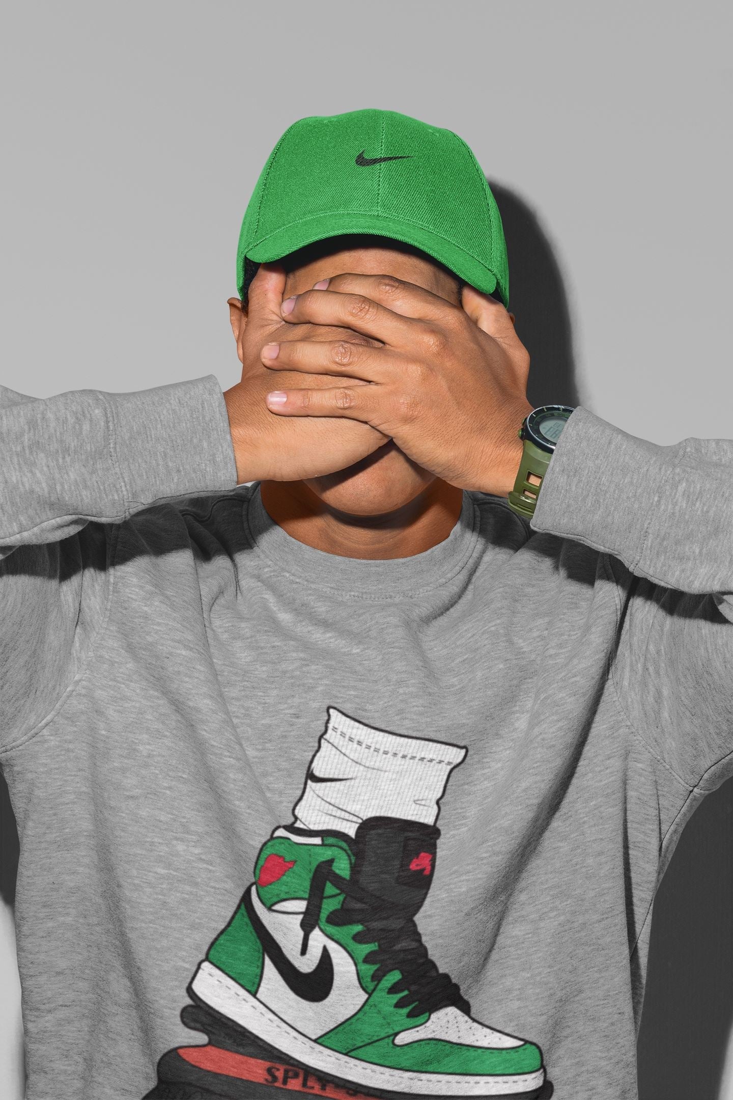 Jordan 1 Lucky Green Shirt To Match Jordans Jordan Gang Sneaker Tees Jordan 1 Lucky Green Drip Gear Zone Sneaker Matching Clothing Unisex Shirts