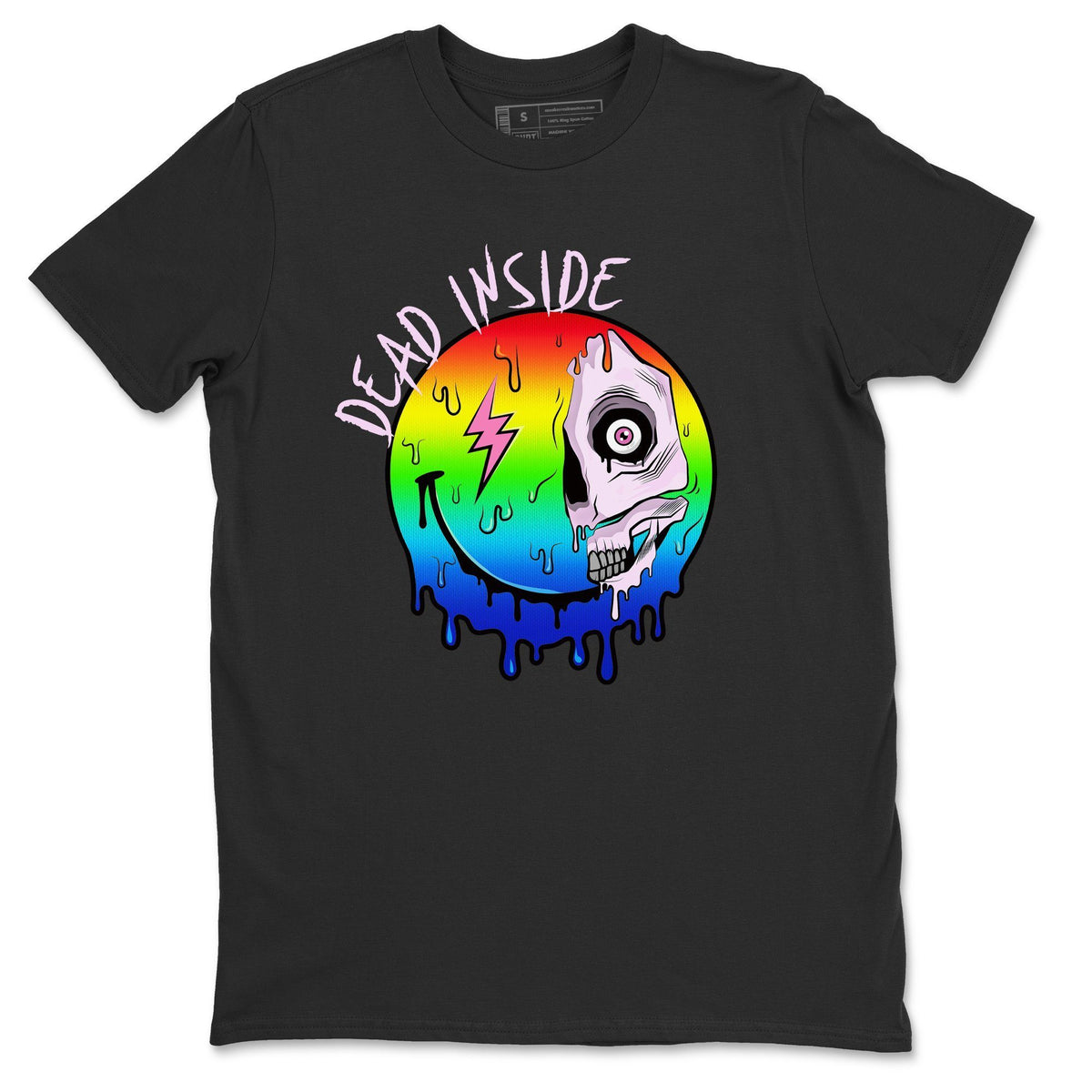 Jordan 1 J Balvin Sneaker Matching T-Shirt Dead Inside Sneaker Tees Jordan 1 J Balvin Sneaker Release Tees Crew Neck Tees