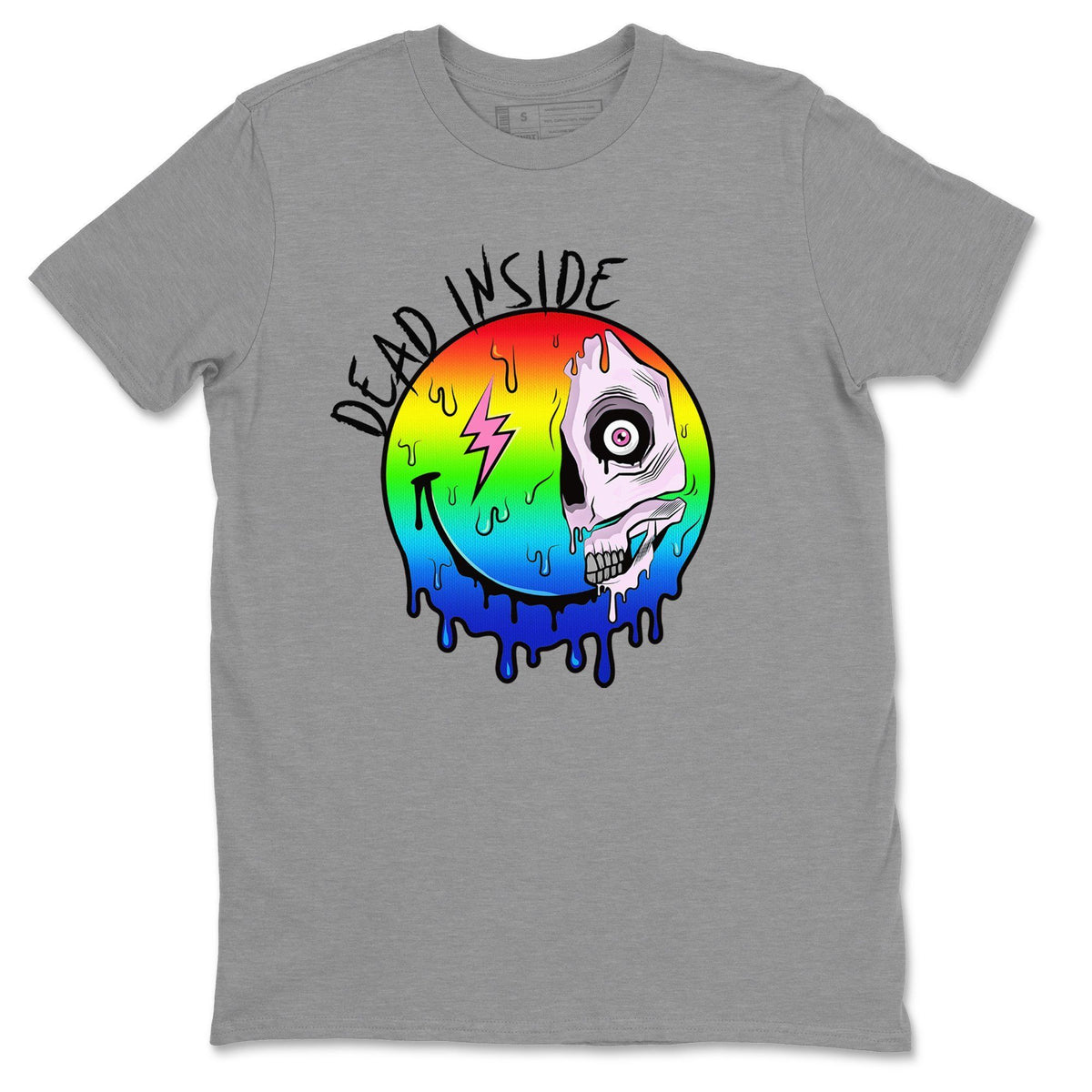 Jordan 1 J Balvin Sneaker Matching T-Shirt Dead Inside Sneaker Tees Jordan 1 J Balvin Sneaker Release Tees Crew Neck Tees