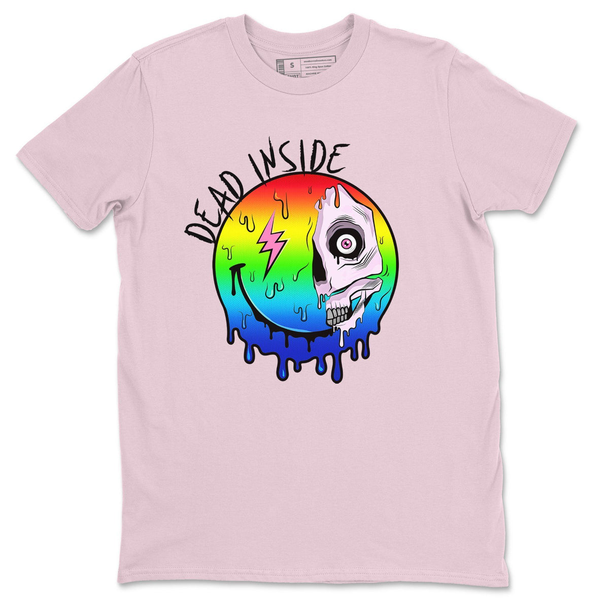 Jordan 1 J Balvin Sneaker Matching T-Shirt Dead Inside Sneaker Tees Jordan 1 J Balvin Sneaker Release Tees Crew Neck Tees