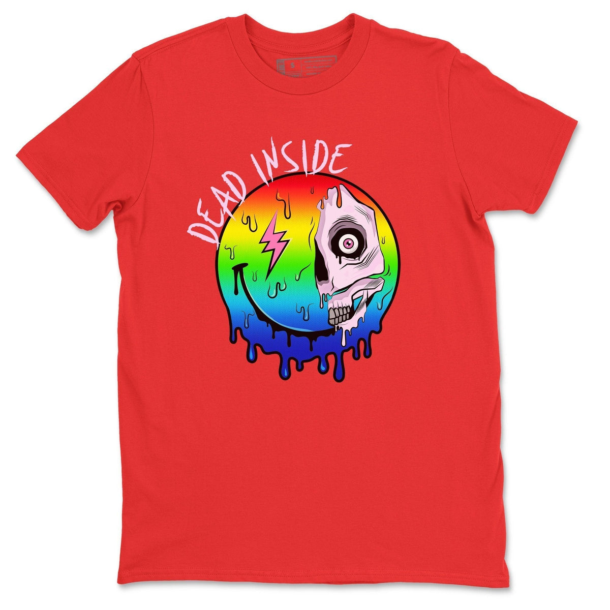 Jordan 1 J Balvin Sneaker Matching T-Shirt Dead Inside Sneaker Tees Jordan 1 J Balvin Sneaker Release Tees Crew Neck Tees