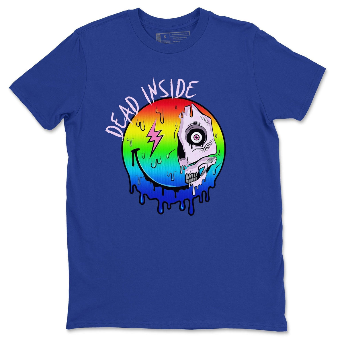 Jordan 1 J Balvin Sneaker Matching T-Shirt Dead Inside Sneaker Tees Jordan 1 J Balvin Sneaker Release Tees Crew Neck Tees