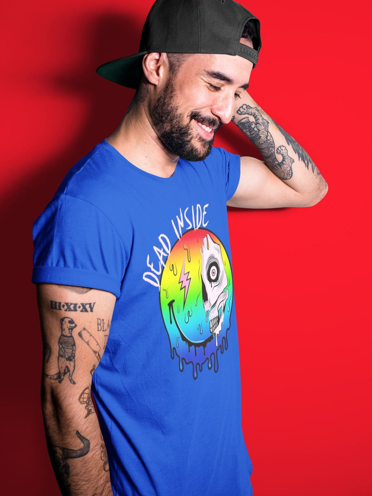 Jordan 1 J Balvin Sneaker Matching T-Shirt Dead Inside Sneaker Tees Jordan 1 J Balvin Sneaker Release Tees Crew Neck Tees