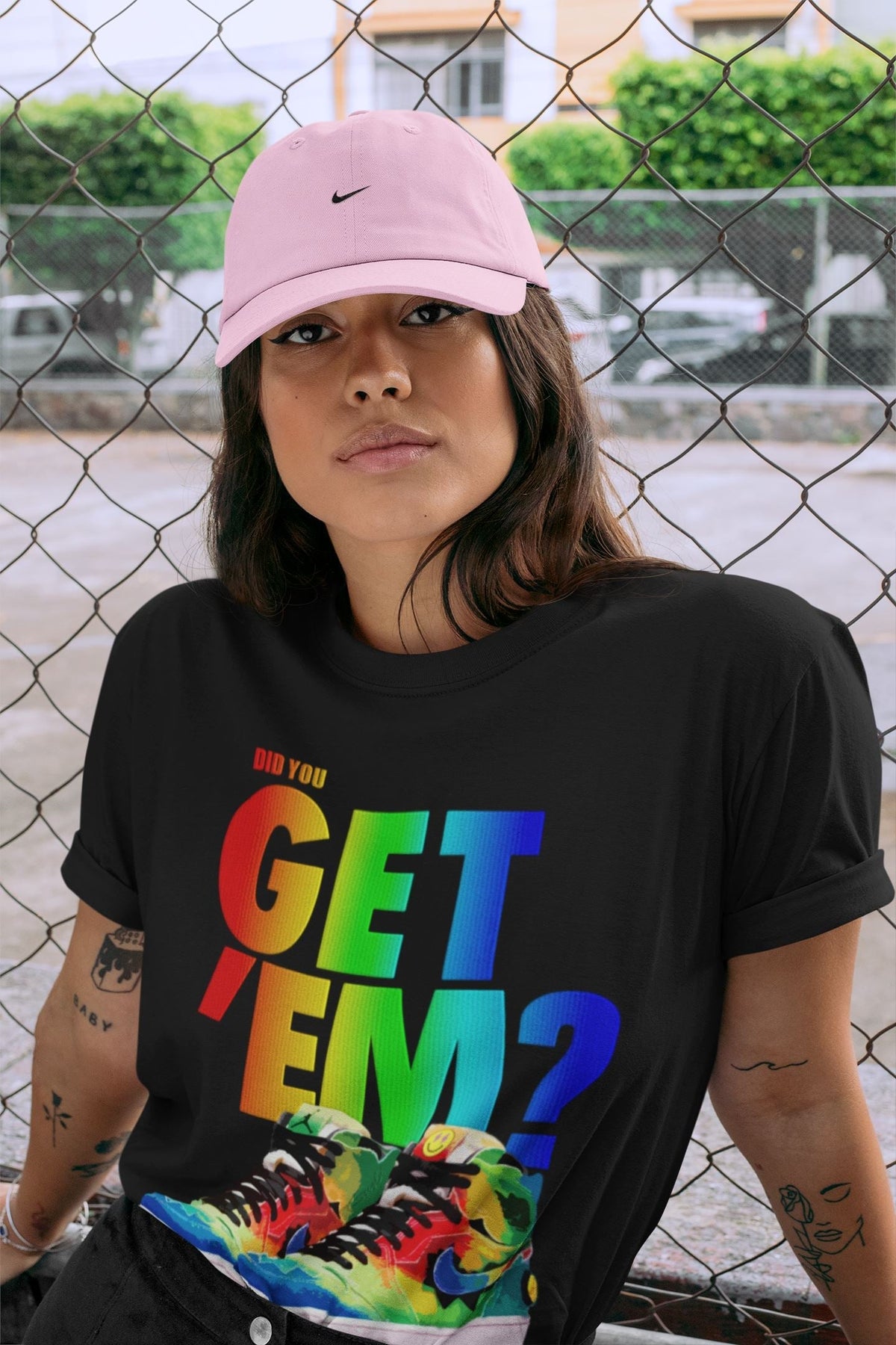 Jordan 1 J Balvin Sneaker Matching T-Shirt Did You Get Em SNRT Sneaker Tees Jordan 1 J Balvin Drip Gear Zone Crew Neck Tees