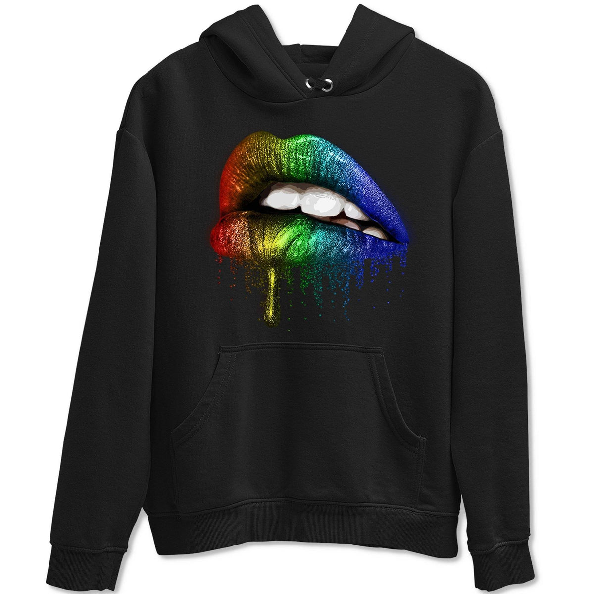 Jordan 1 J Balvin Sneaker Matching T-Shirt Dripping Lips Sneaker Tees Jordan 1 J Balvin Sneaker Release Tees Crew Neck Tees