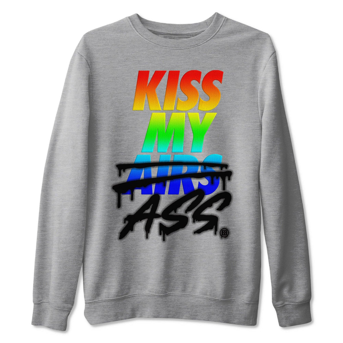 Jordan 1 J Balvin Sneaker Matching T-Shirt Kiss My Ass Sneaker Tees Jordan 1 J Balvin Sneaker Release Tees Crew Neck Tees