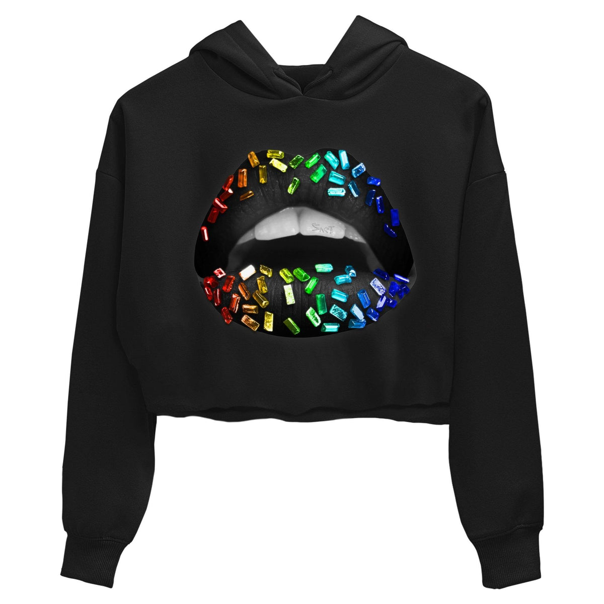 Jordan 1 J Balvin Sneaker Matching T-Shirt Lips Jewel Sneaker Tees Jordan 1 J Balvin Sneaker Release Tees Women's Shirts
