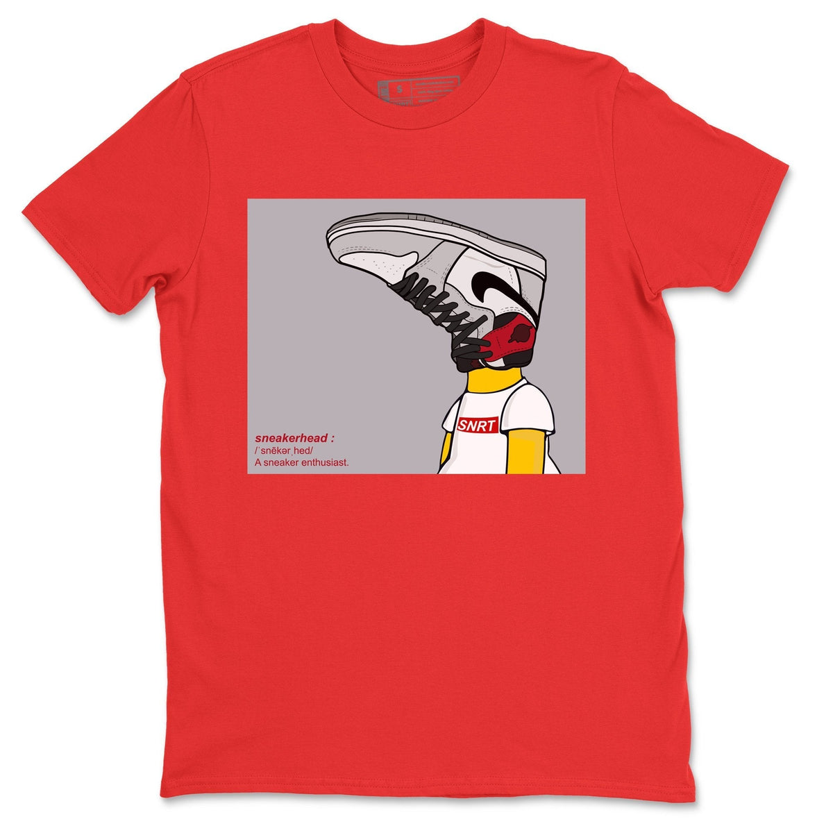 Jordan 1 Smoke Grey Sneaker Matching T-Shirt Sneakerhead Sneaker Tees Jordan 1 Smoke Grey Sneaker Release Tees Crew Neck Tees