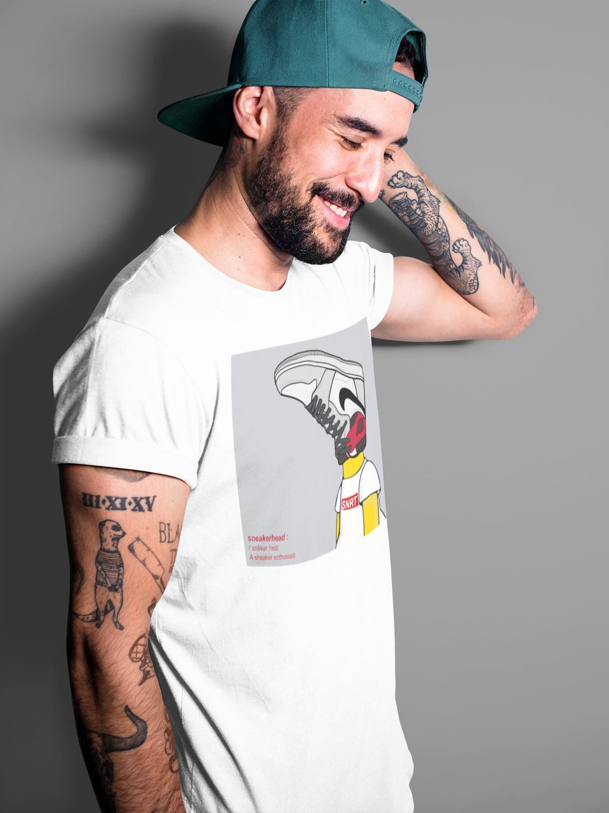 Jordan 1 Smoke Grey Sneaker Matching T-Shirt Sneakerhead Sneaker Tees Jordan 1 Smoke Grey Sneaker Release Tees Crew Neck Tees