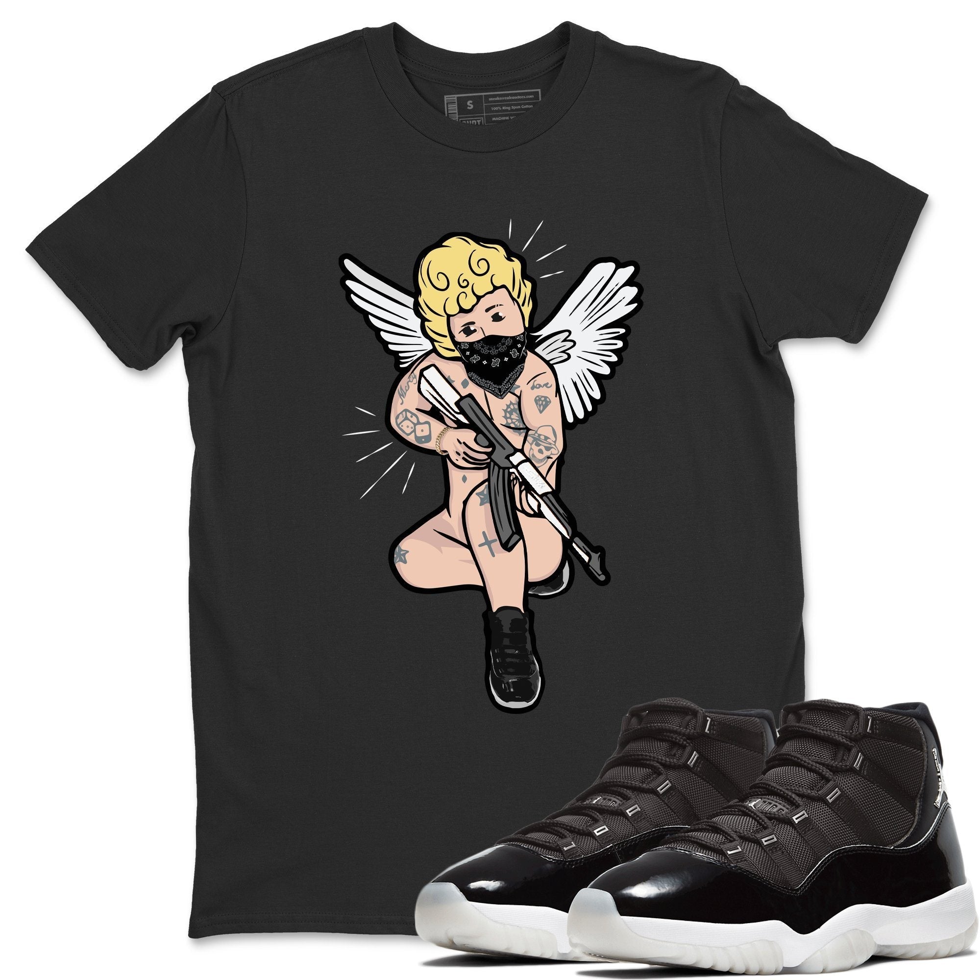 Jordan 11 Jubilee Shirt To Match Jordans Bad Cupid Sneaker Tees Jordan 11 Jubilee Drip Gear Zone Sneaker Matching Clothing Unisex Shirts