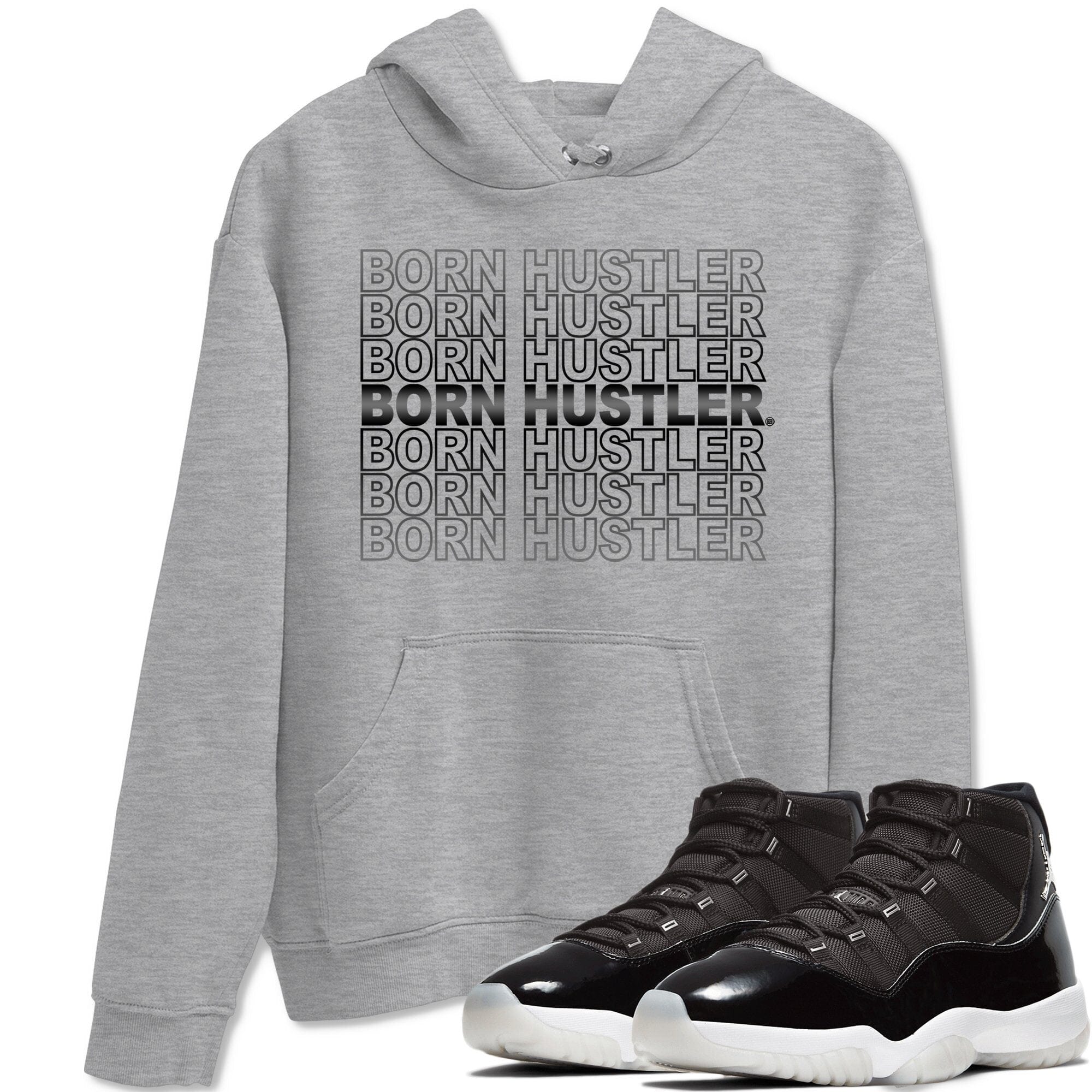 Jordan 11 Jubilee Shirt To Match Jordans Born Hustler Sneaker Tees Jordan 11 Jubilee Drip Gear Zone Sneaker Matching Clothing Unisex Shirts