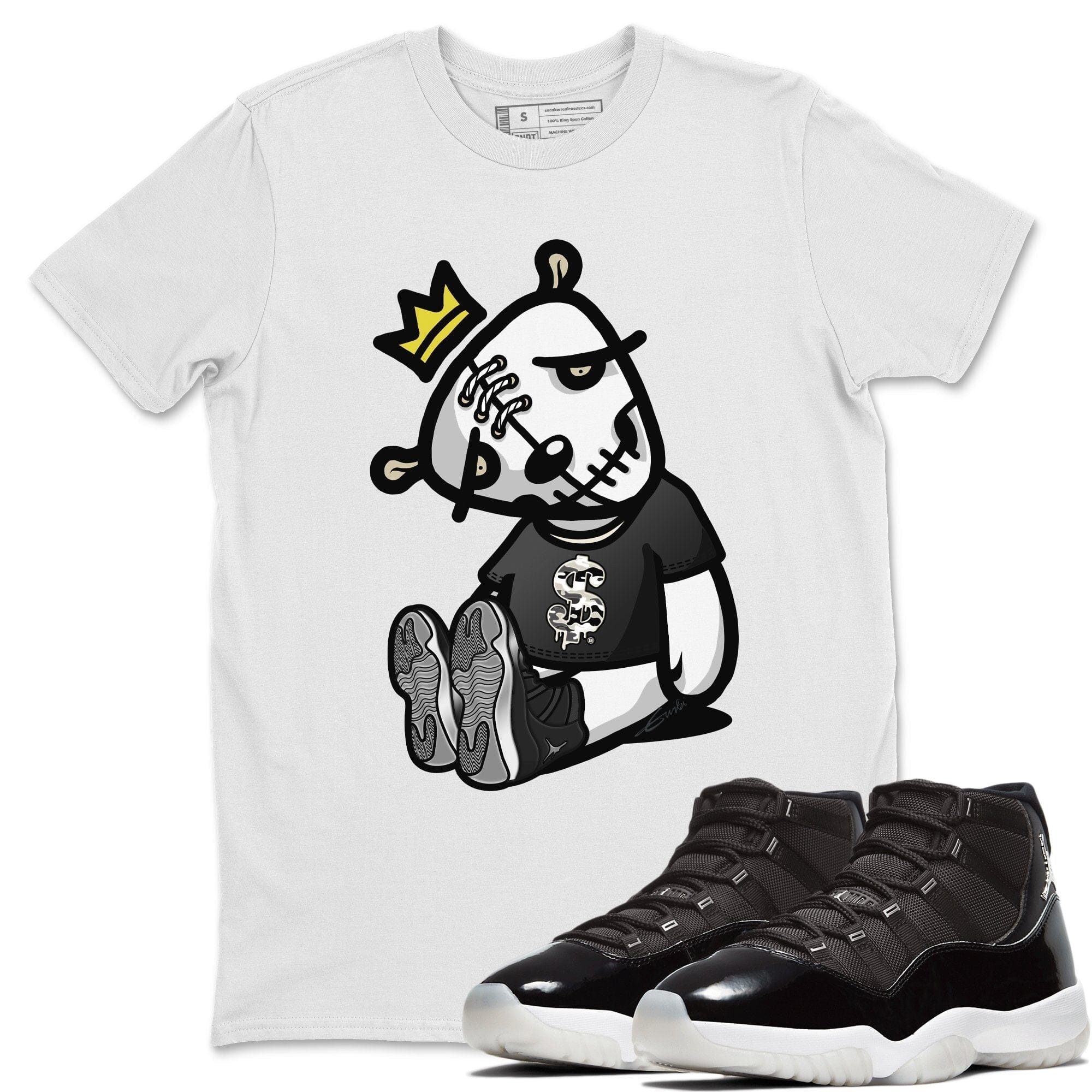 Jordan 11 Jubilee Shirt To Match Jordans Dead Dolls Sneaker Tees Jordan 11 Jubilee Drip Gear Zone Sneaker Matching Clothing Unisex Shirts