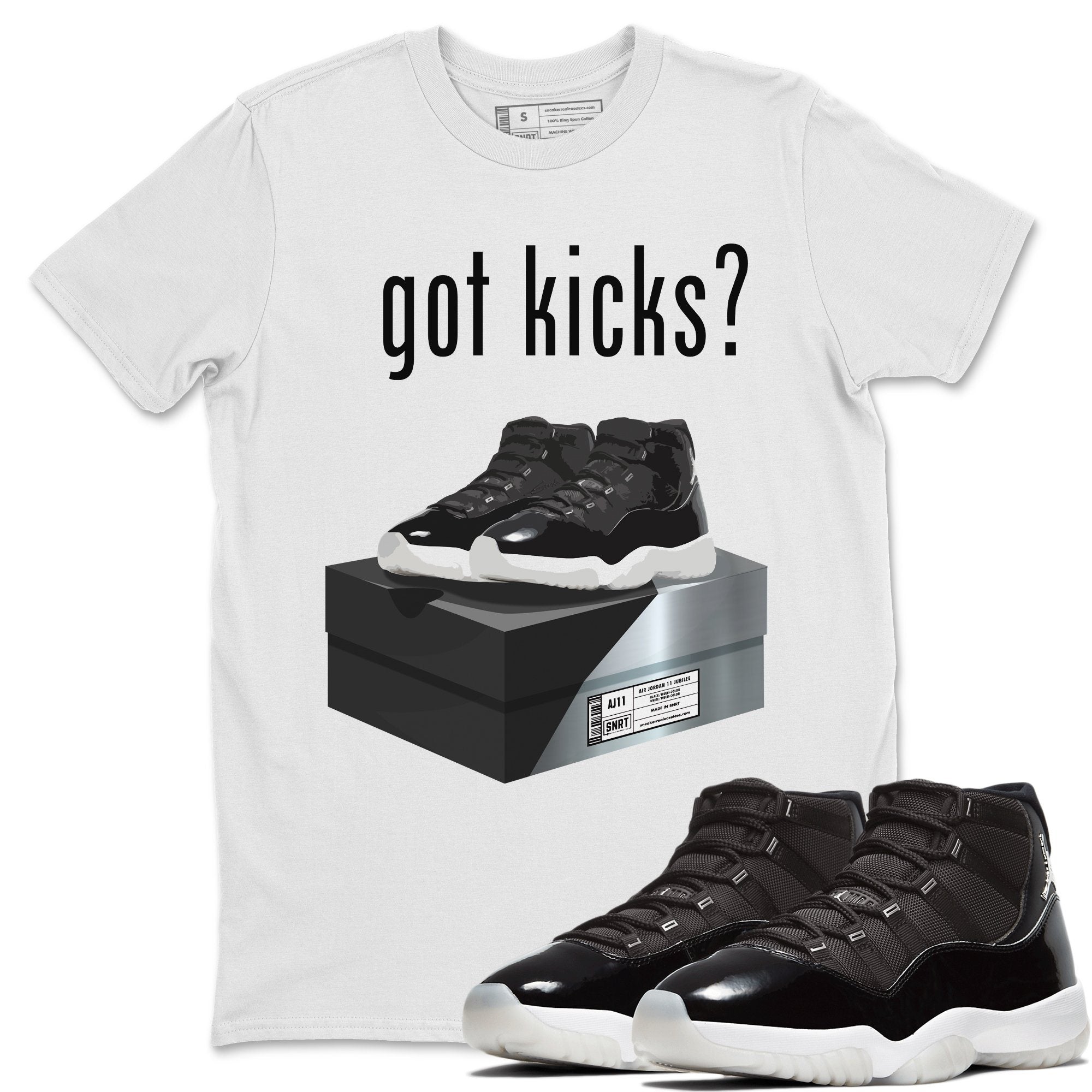 Jordan 11 Jubilee Shirt To Match Jordans Got Kicks Sneaker Tees Jordan 11 Jubilee Drip Gear Zone Sneaker Matching Clothing Unisex Shirts