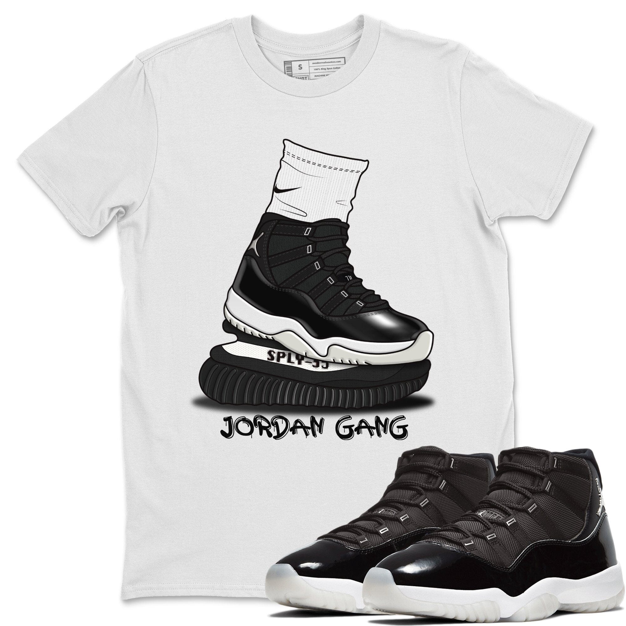 Jordan 11 Jubilee Shirt To Match Jordans Jordan Gang Sneaker Tees Jordan 11 Jubilee Drip Gear Zone Sneaker Matching Clothing Unisex Shirts