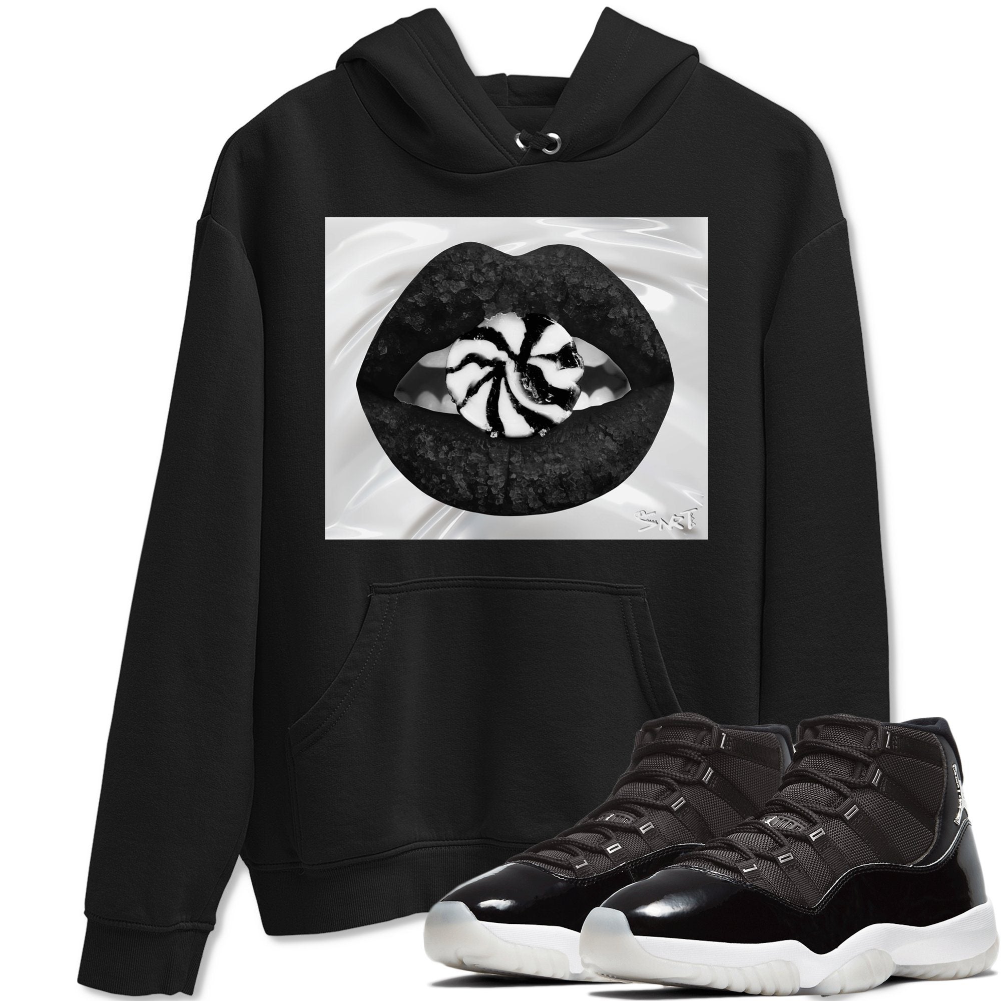Jordan 11 Jubilee Shirt To Match Jordans Lips Candy Sneaker Tees Jordan 11 Jubilee Drip Gear Zone Sneaker Matching Clothing Unisex Shirts
