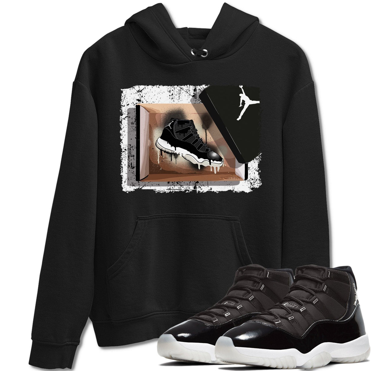 Jordan 11 Jubilee Shirt To Match Jordans New Kicks Sneaker Tees Jordan 11 Jubilee Drip Gear Zone Sneaker Matching Clothing Unisex Shirts