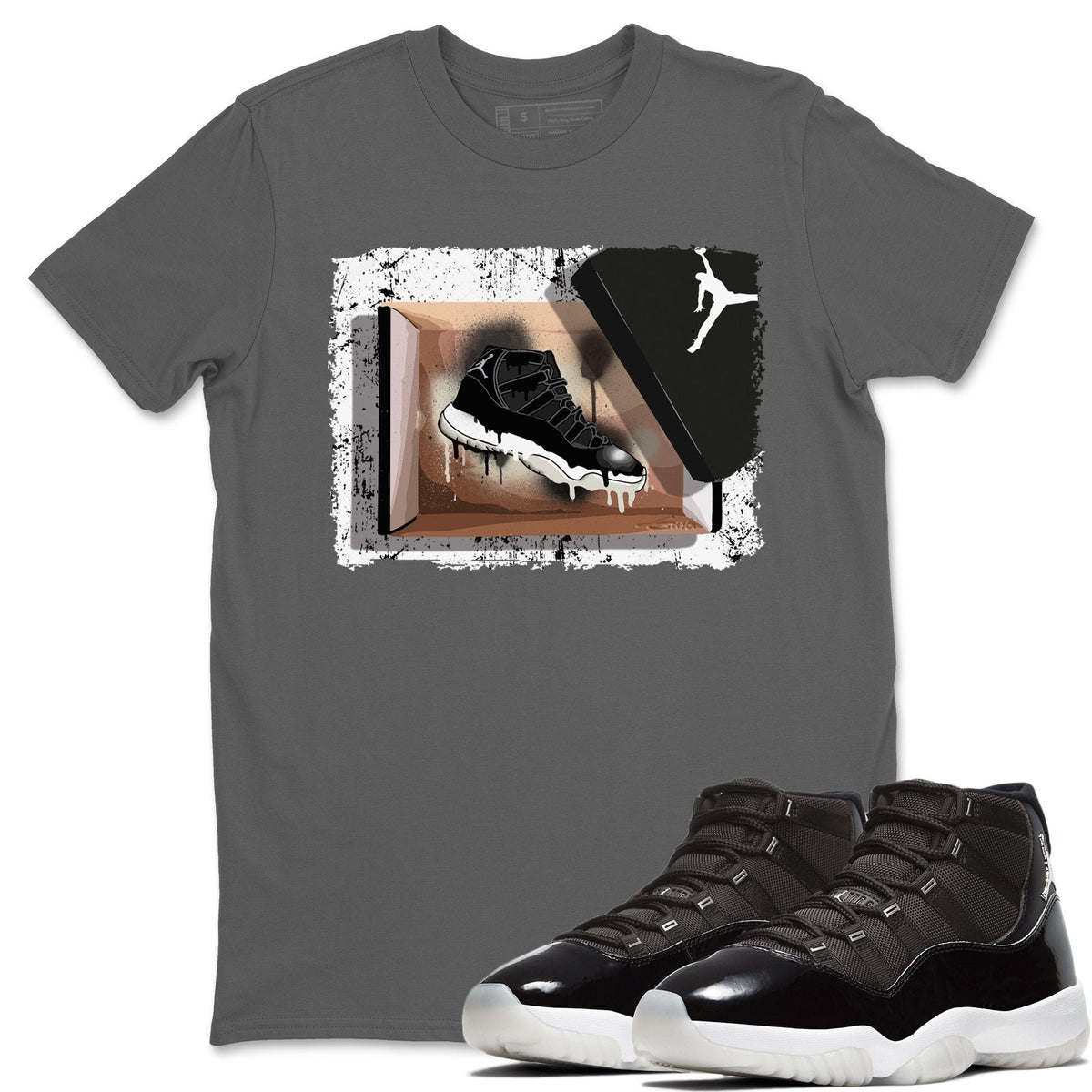 Jordan 11 Jubilee Shirt To Match Jordans New Kicks Sneaker Tees Jordan 11 Jubilee Drip Gear Zone Sneaker Matching Clothing Unisex Shirts