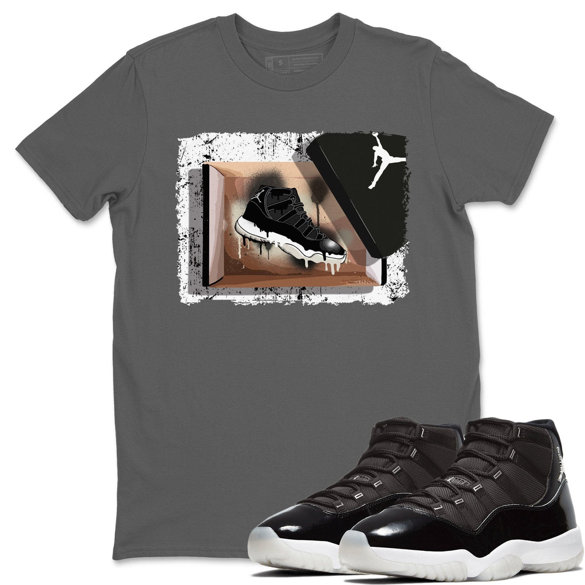 Jordan 11 Jubilee Shirt To Match Jordans New Kicks Sneaker Tees Jordan 11 Jubilee Drip Gear Zone Sneaker Matching Clothing Unisex Shirts
