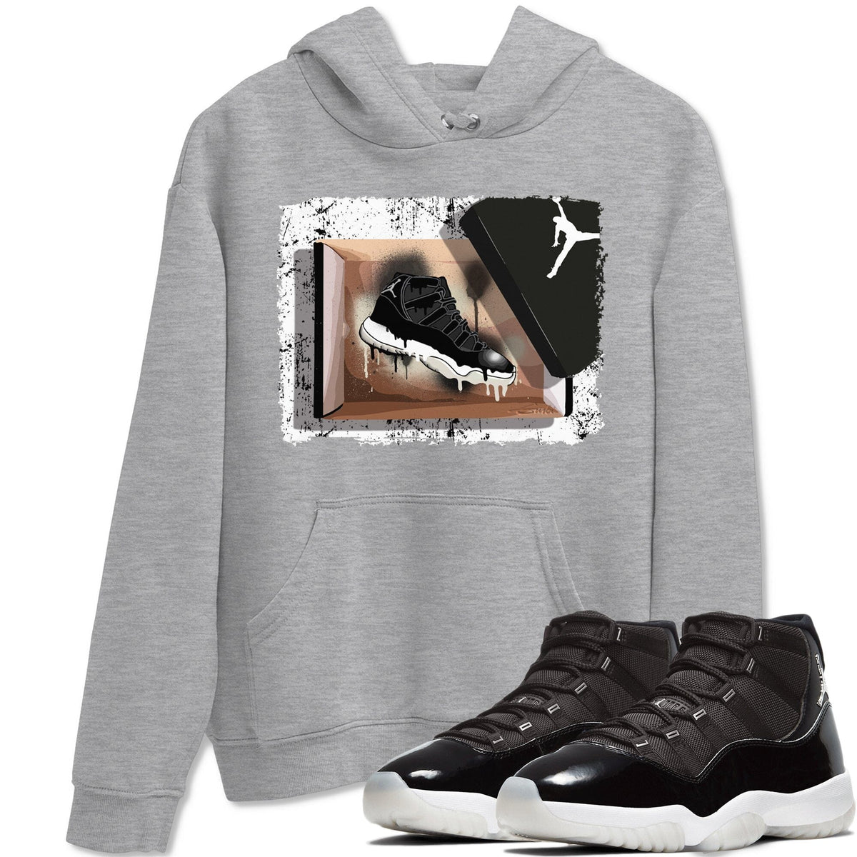 Jordan 11 Jubilee Shirt To Match Jordans New Kicks Sneaker Tees Jordan 11 Jubilee Drip Gear Zone Sneaker Matching Clothing Unisex Shirts