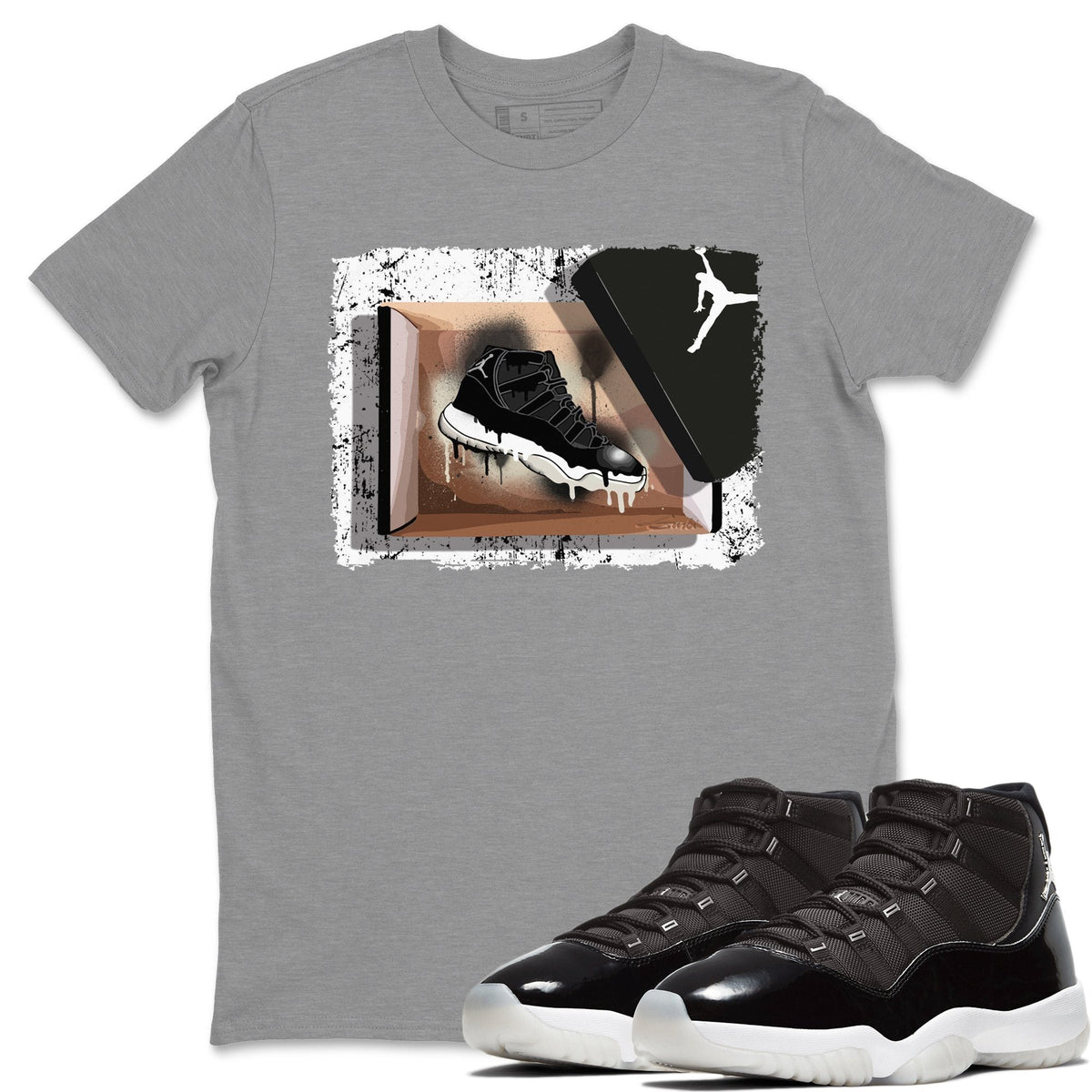 Jordan 11 Jubilee Shirt To Match Jordans New Kicks Sneaker Tees Jordan 11 Jubilee Drip Gear Zone Sneaker Matching Clothing Unisex Shirts