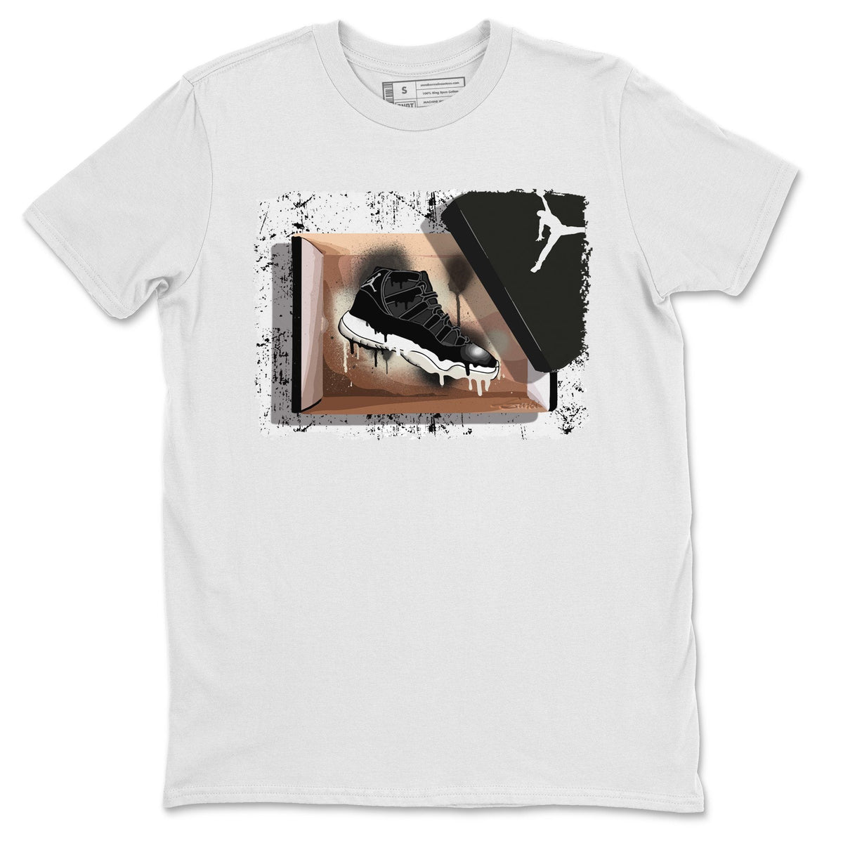 Jordan 11 Jubilee Shirt To Match Jordans New Kicks Sneaker Tees Jordan 11 Jubilee Drip Gear Zone Sneaker Matching Clothing Unisex Shirts