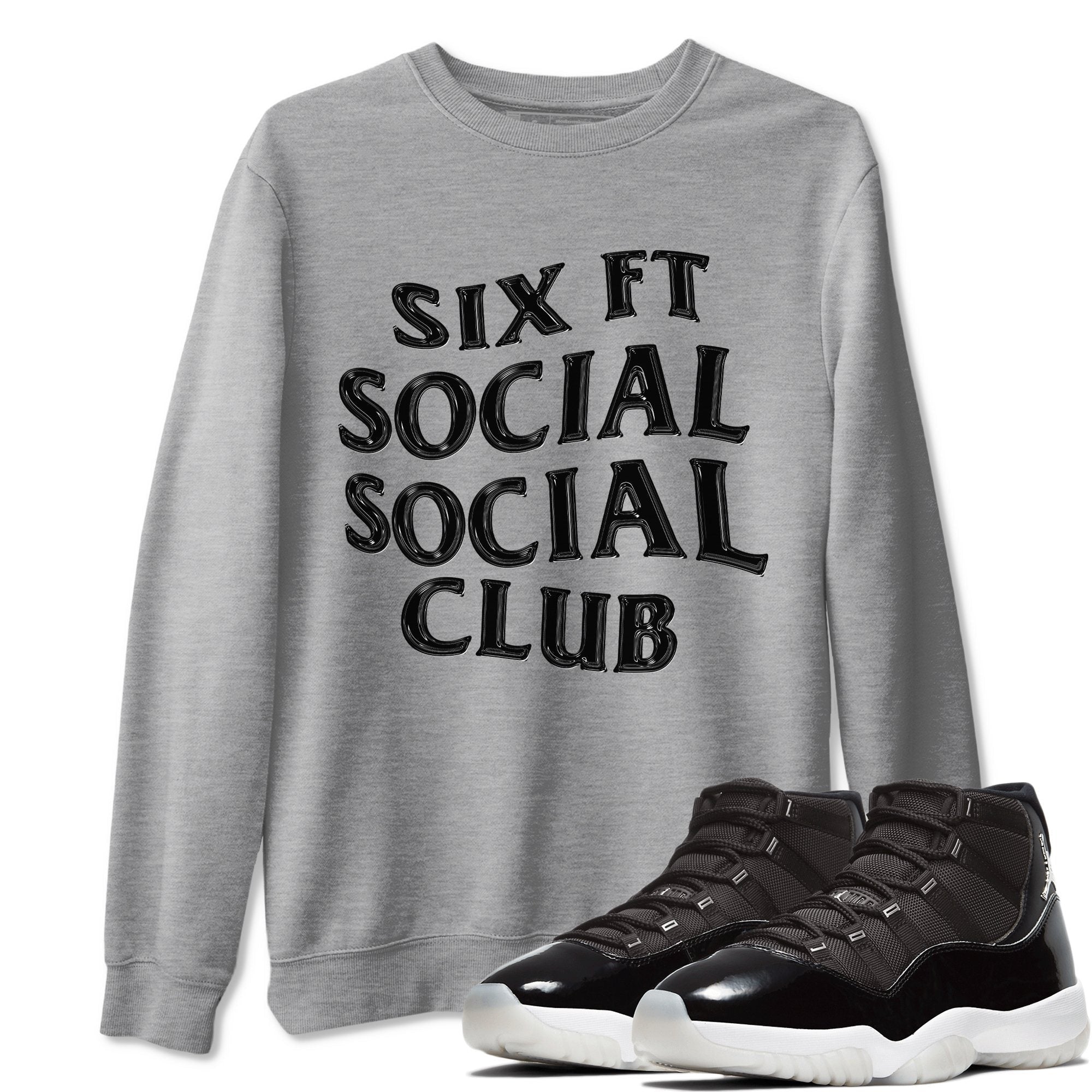 Jordan 11 Jubilee Shirt To Match Jordans Six FT Social Club Sneaker Tees Jordan 11 Jubilee Drip Gear Zone Sneaker Matching Clothing Unisex Shirts