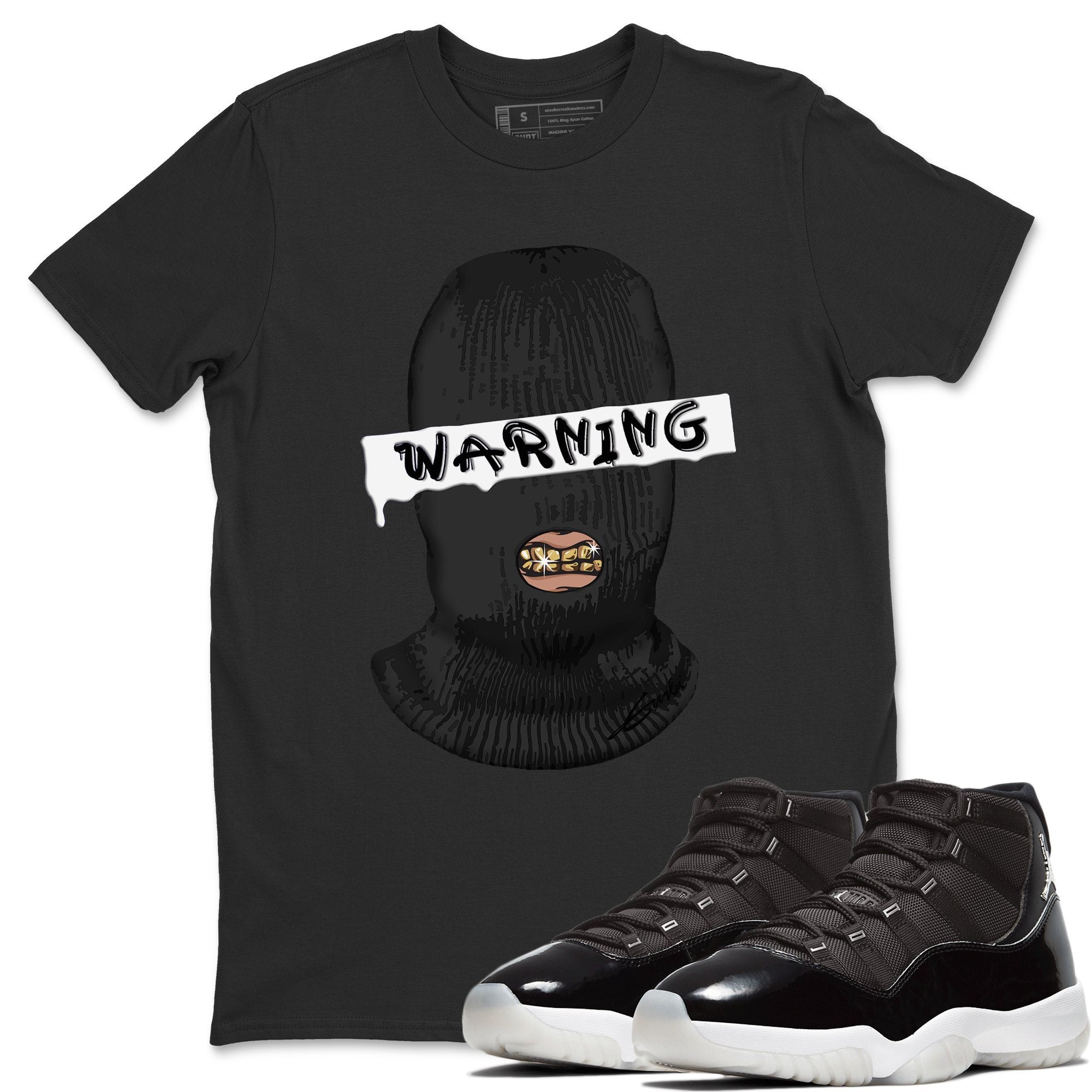 Jordan 11 Jubilee Shirt To Match Jordans Warning Sneaker Tees Jordan 11 Jubilee Drip Gear Zone Sneaker Matching Clothing Unisex Shirts