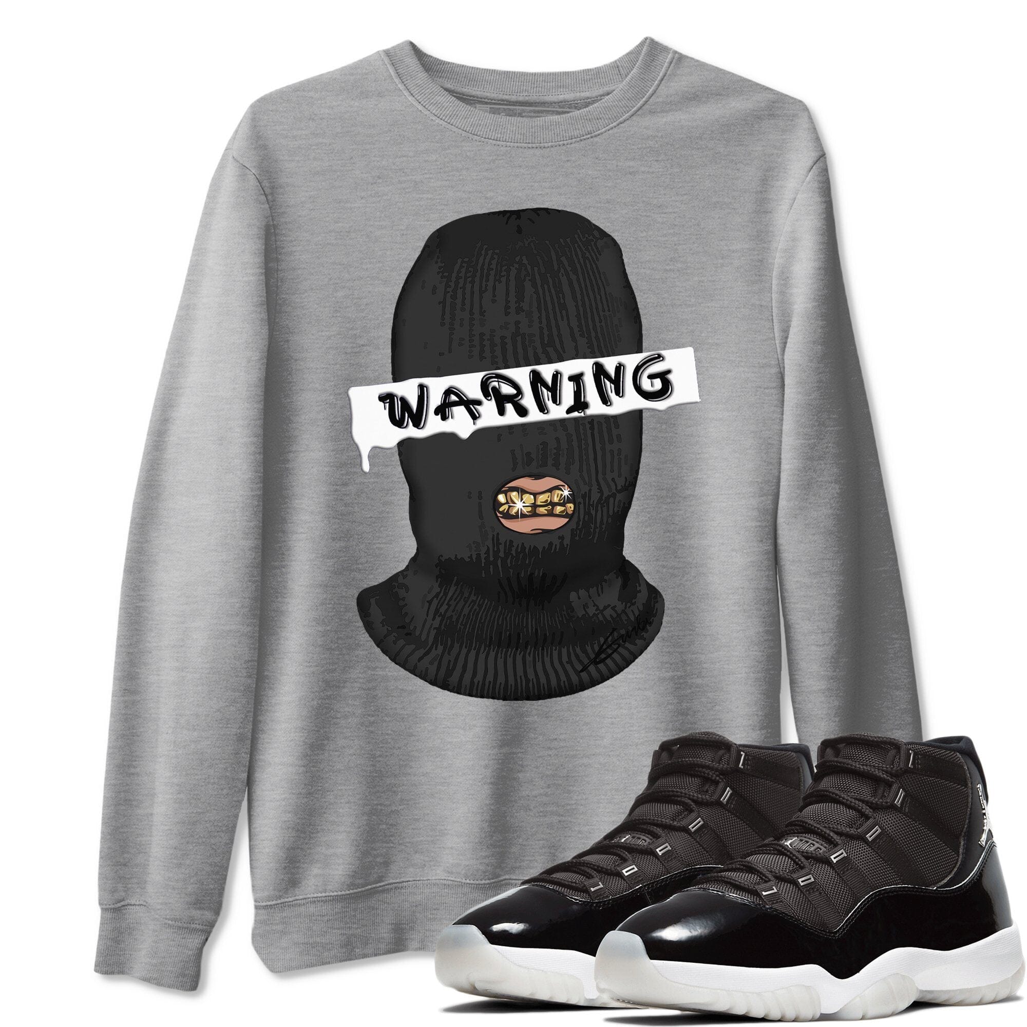 Jordan 11 Jubilee Shirt To Match Jordans Warning Sneaker Tees Jordan 11 Jubilee Drip Gear Zone Sneaker Matching Clothing Unisex Shirts