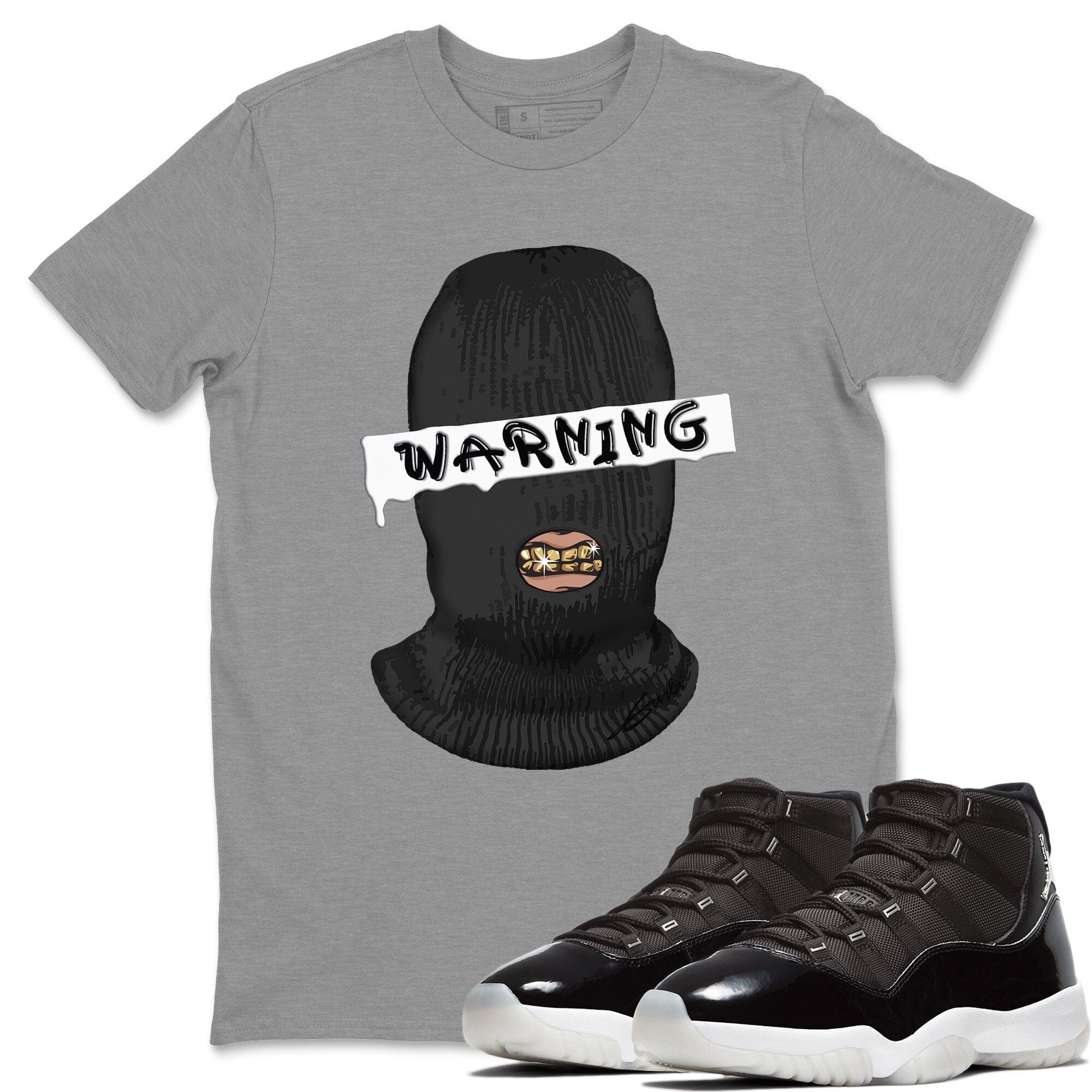 Jordan 11 Jubilee Shirt To Match Jordans Warning Sneaker Tees Jordan 11 Jubilee Drip Gear Zone Sneaker Matching Clothing Unisex Shirts