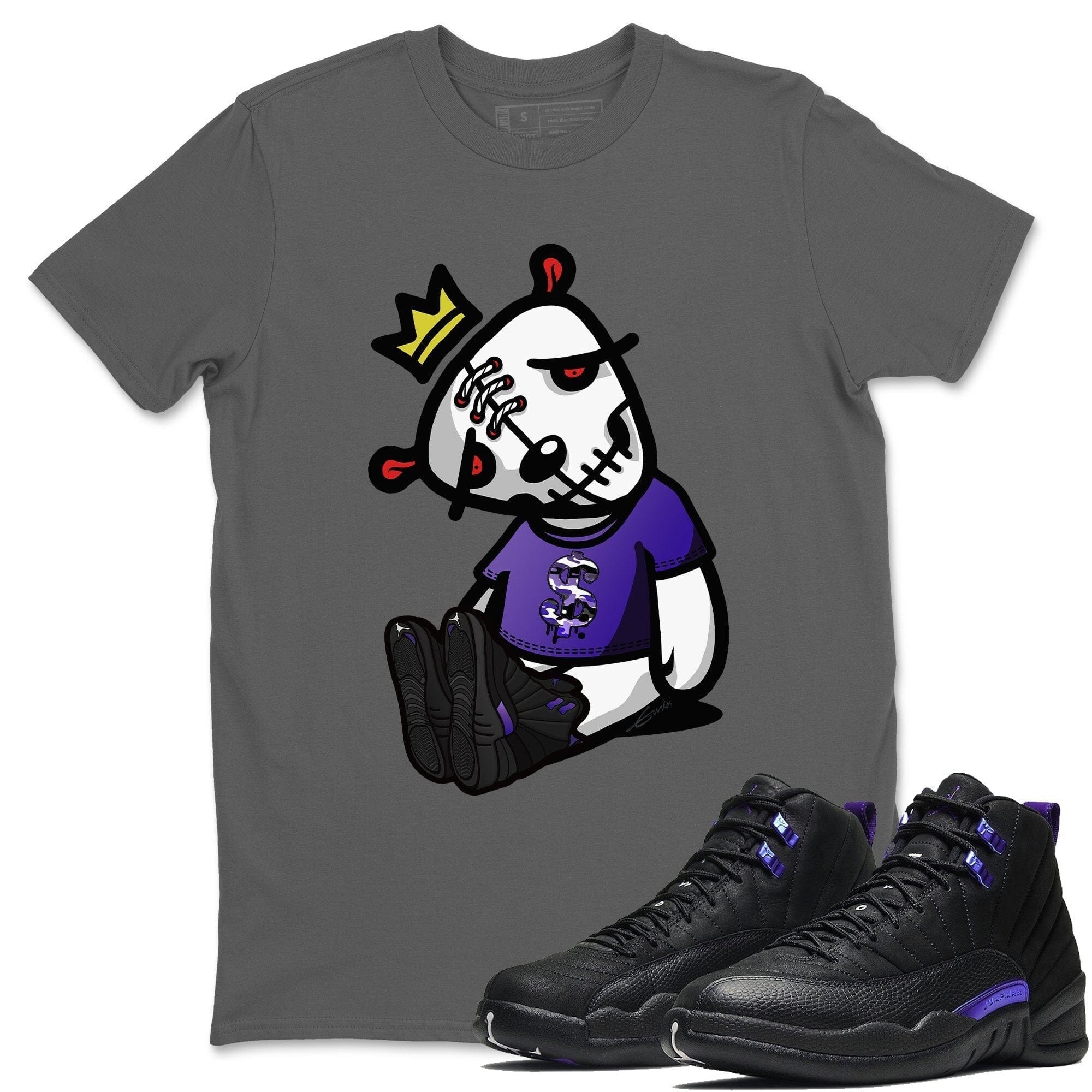 Jordan 12 Dark Concord Shirt To Match Jordans Dead Dolls Sneaker Tees Jordan 12 Dark Concord Drip Gear Zone Sneaker Matching Clothing Unisex Shirts