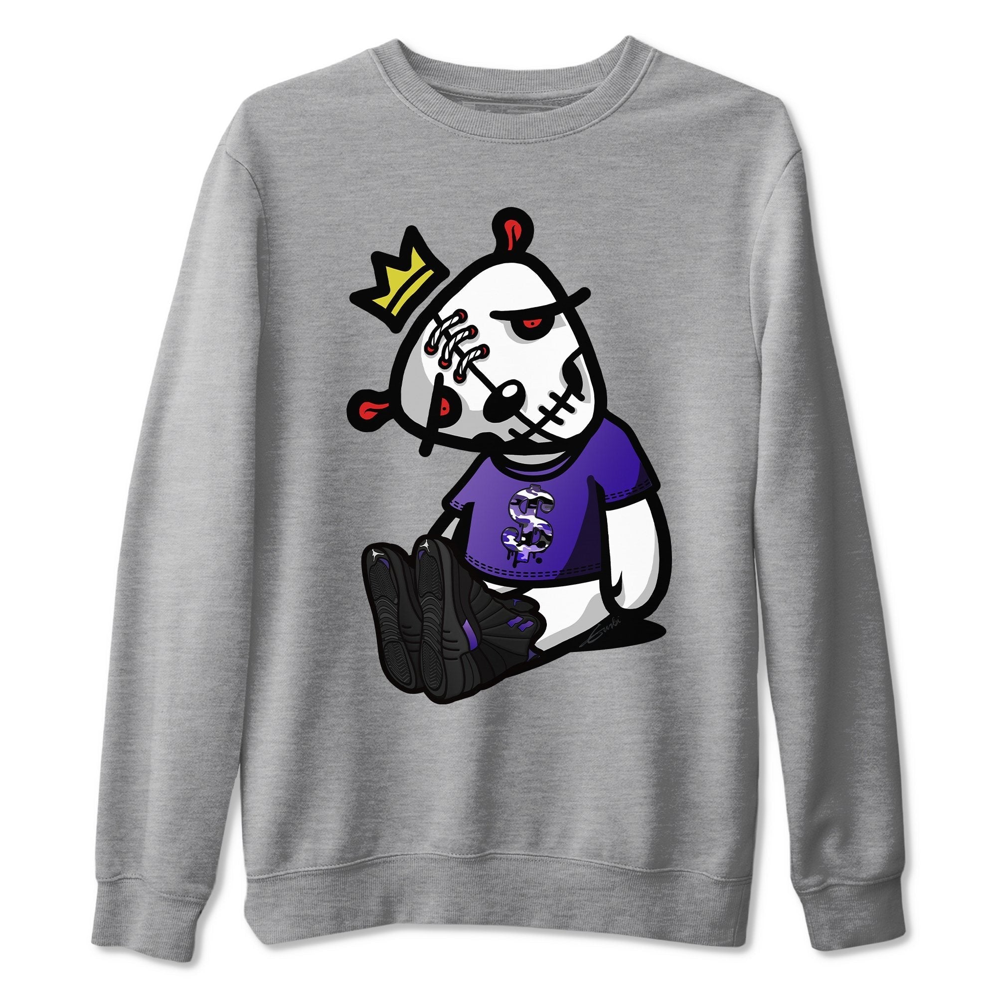 Jordan 12 Dark Concord Shirt To Match Jordans Dead Dolls Sneaker Tees Jordan 12 Dark Concord Drip Gear Zone Sneaker Matching Clothing Unisex Shirts