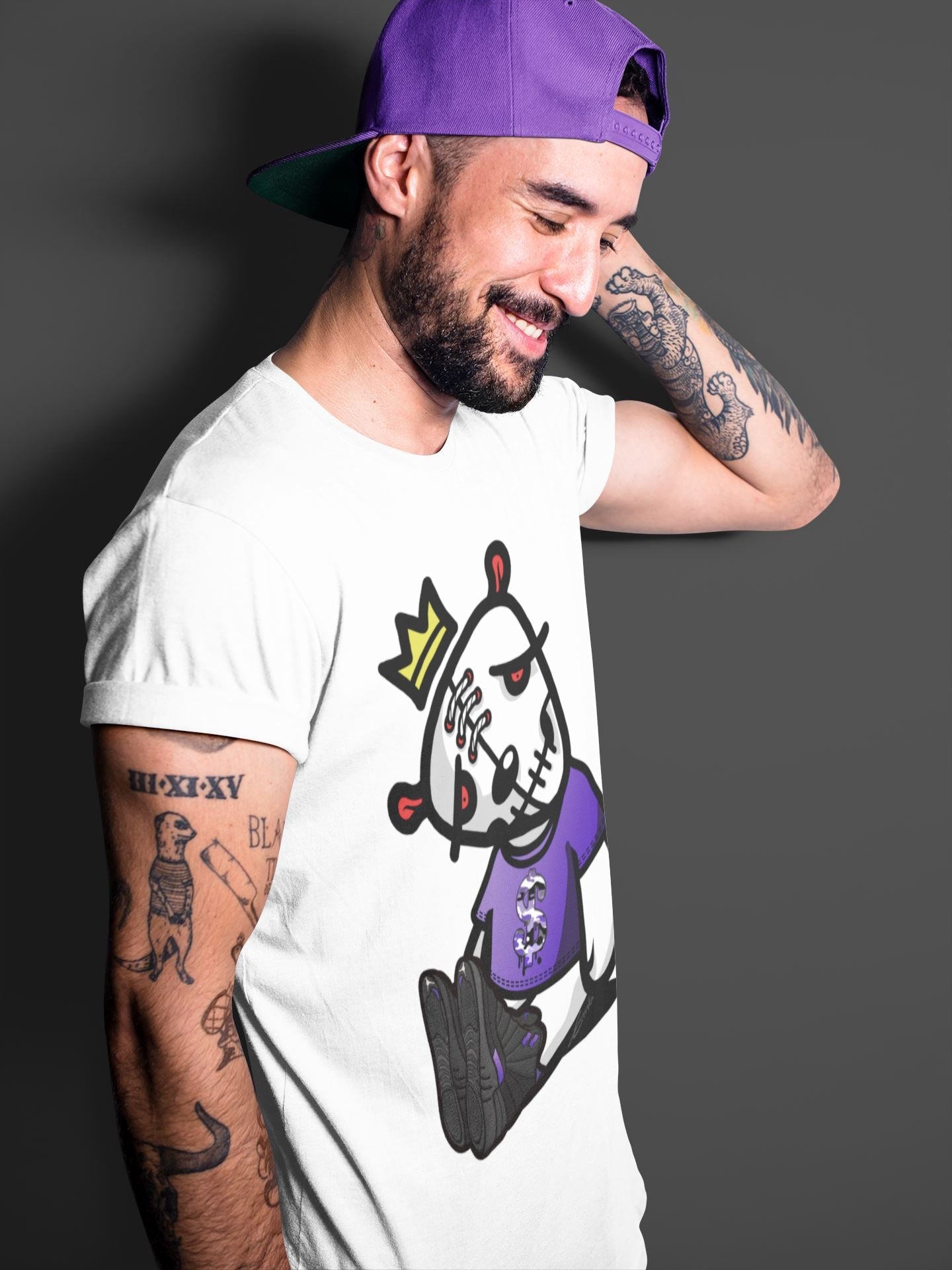 Jordan 12 Dark Concord Shirt To Match Jordans Dead Dolls Sneaker Tees Jordan 12 Dark Concord Drip Gear Zone Sneaker Matching Clothing Unisex Shirts