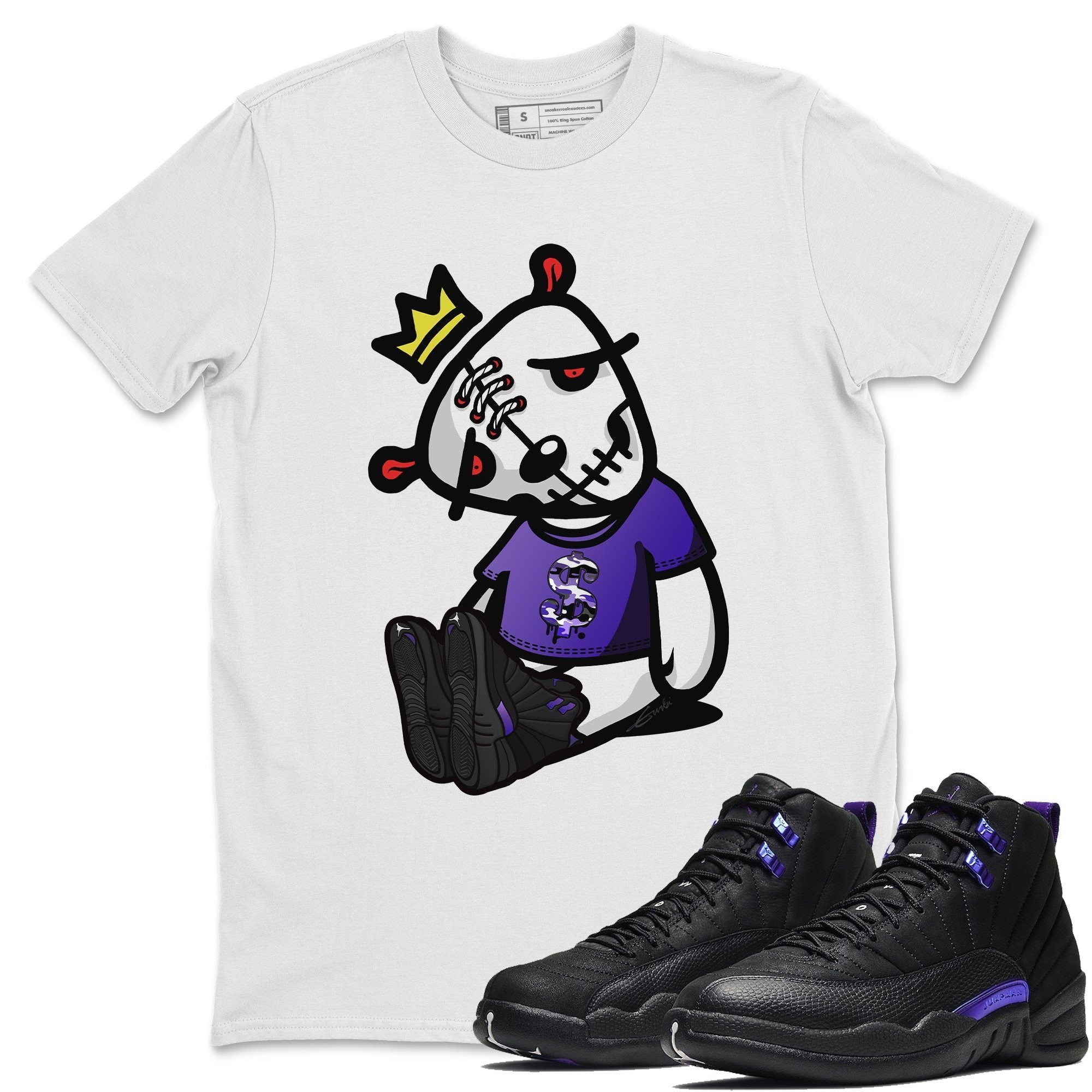 Jordan 12 Dark Concord Shirt To Match Jordans Dead Dolls Sneaker Tees Jordan 12 Dark Concord Drip Gear Zone Sneaker Matching Clothing Unisex Shirts
