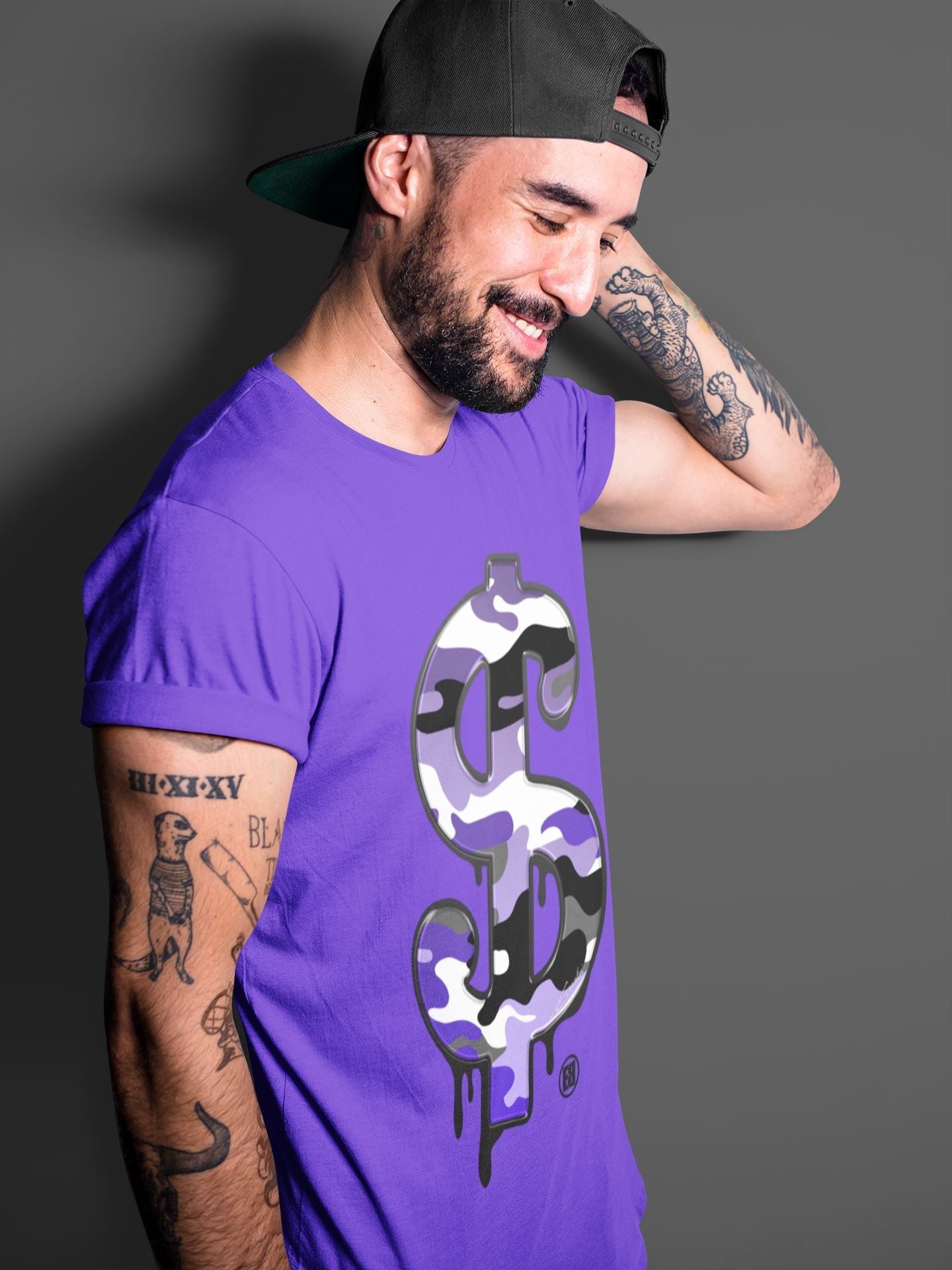 Jordan 12 Dark Concord Shirt To Match Jordans Dollar Camo Sneaker Tees Jordan 12 Dark Concord Drip Gear Zone Sneaker Matching Clothing Unisex Shirts