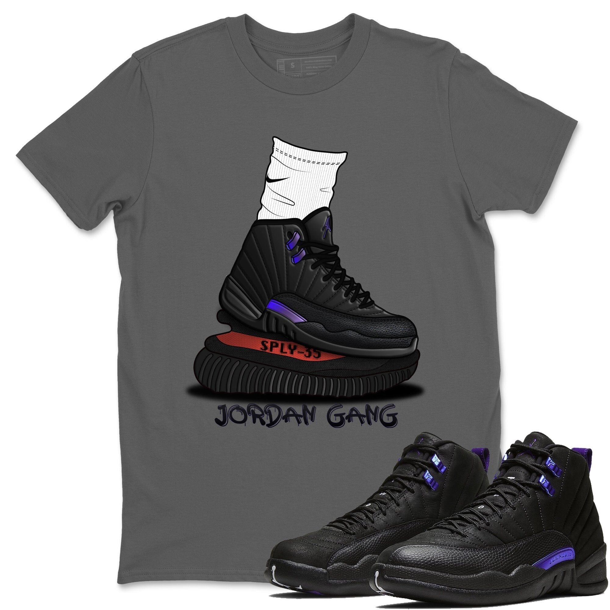Jordan 12 Dark Concord Shirt To Match Jordans Jordan Gang Sneaker Tees Jordan 12 Dark Concord Drip Gear Zone Sneaker Matching Clothing Unisex Shirts