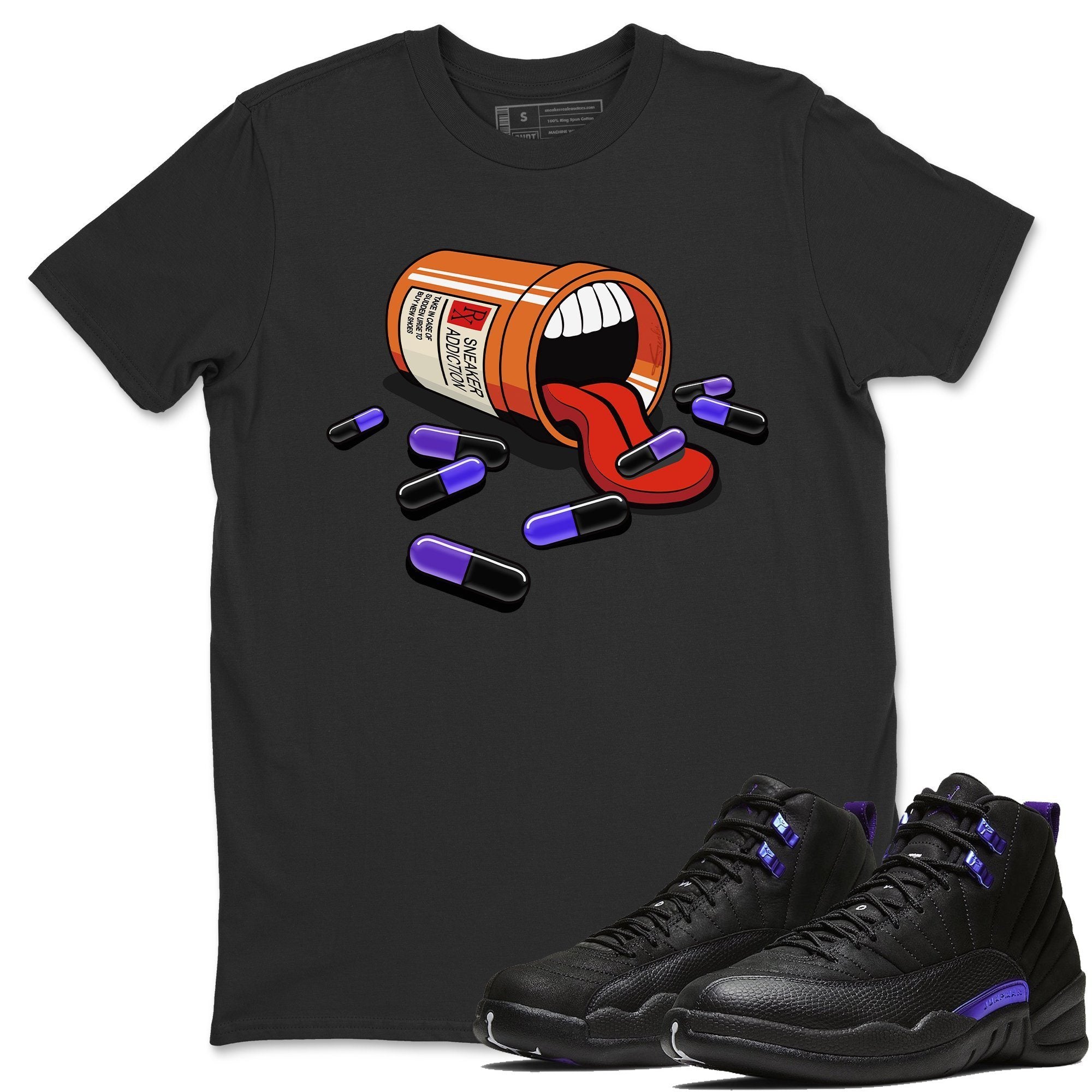 Jordan 12 Dark Concord Shirt To Match Jordans Sneaker Addiction Sneaker Tees Jordan 12 Dark Concord Drip Gear Zone Sneaker Matching Clothing Unisex Shirts
