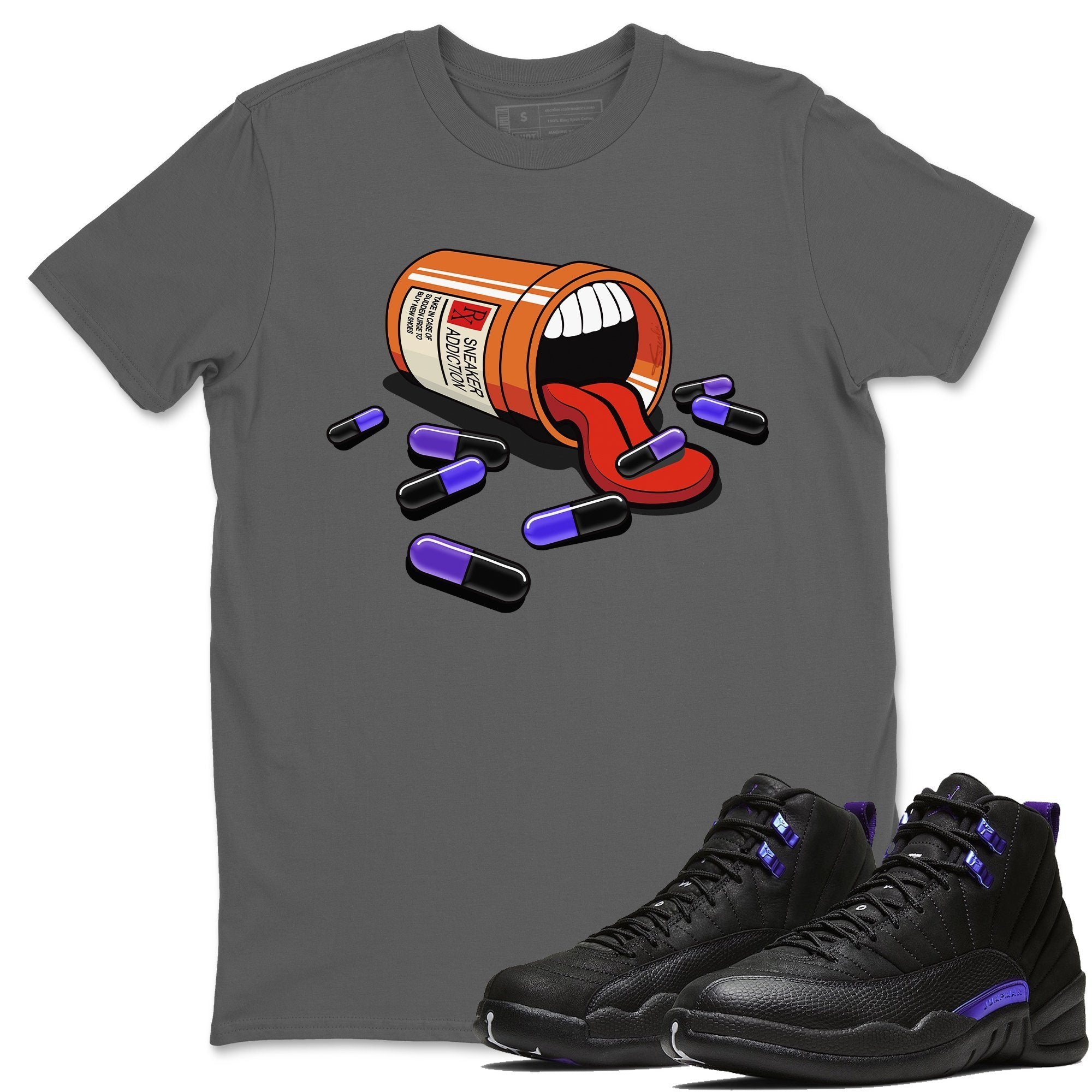 Jordan 12 Dark Concord Shirt To Match Jordans Sneaker Addiction Sneaker Tees Jordan 12 Dark Concord Drip Gear Zone Sneaker Matching Clothing Unisex Shirts
