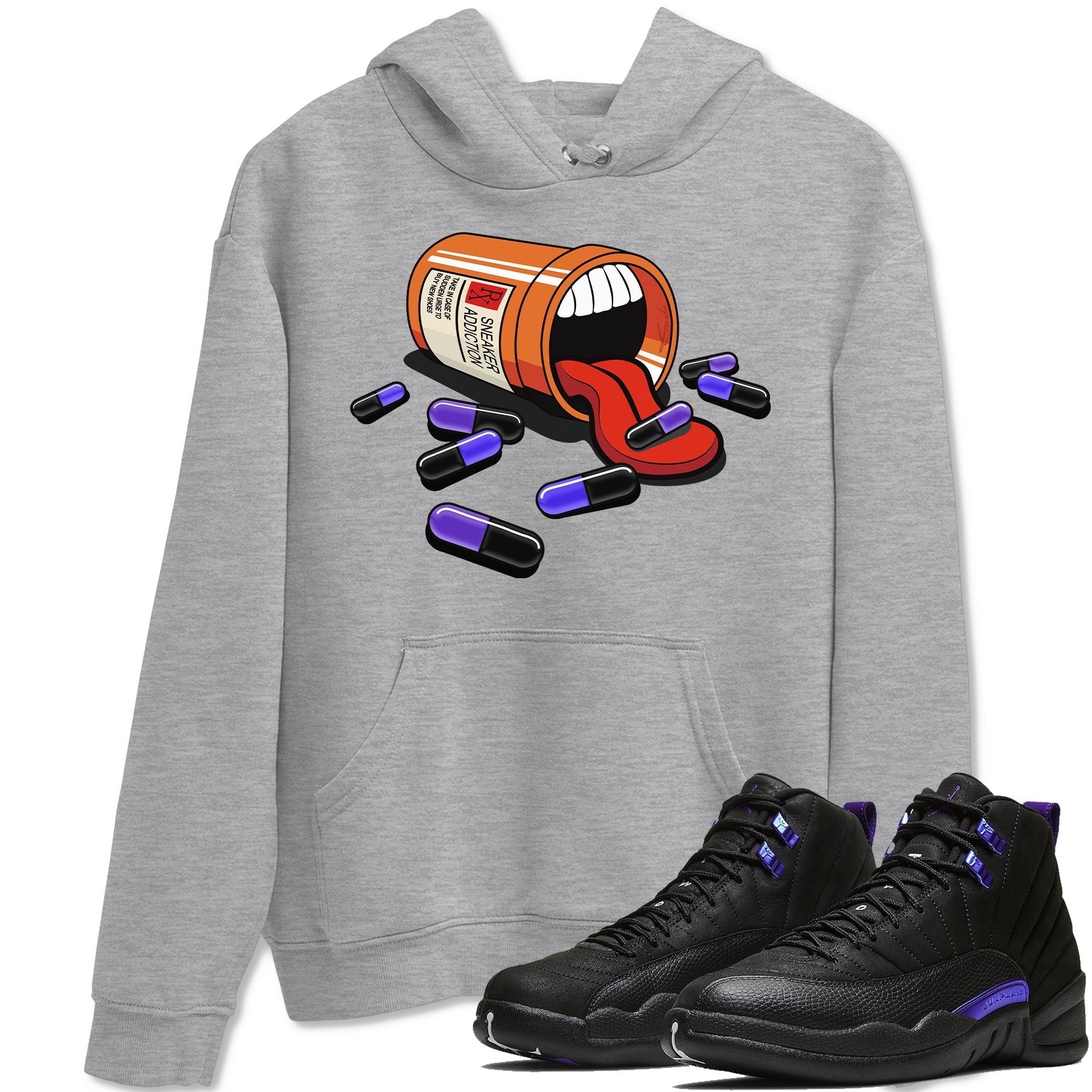 Jordan 12 Dark Concord Shirt To Match Jordans Sneaker Addiction Sneaker Tees Jordan 12 Dark Concord Drip Gear Zone Sneaker Matching Clothing Unisex Shirts