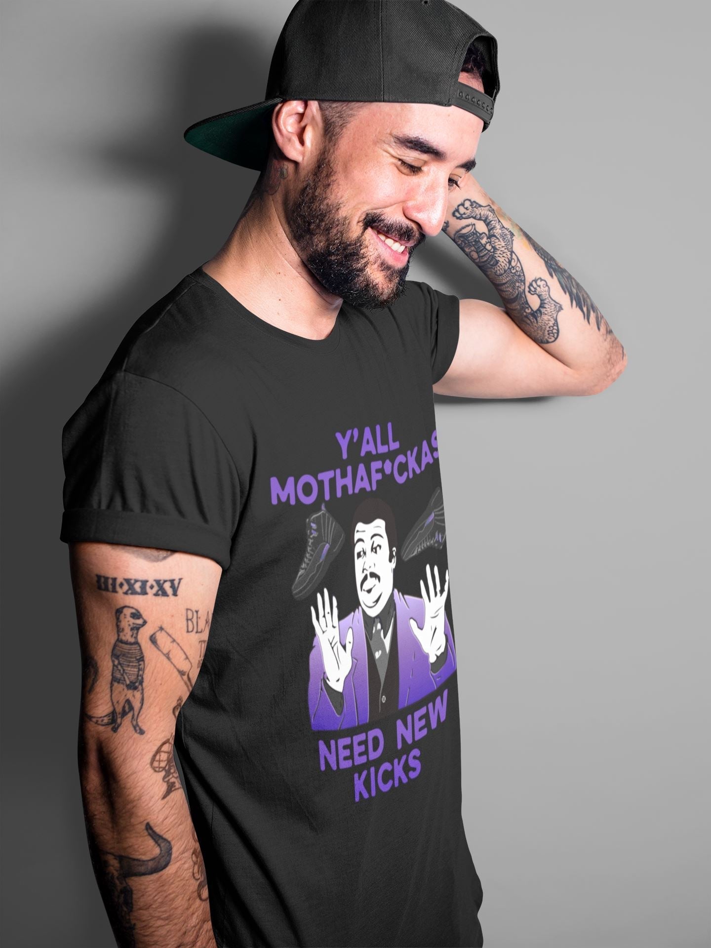 Jordan 12 Dark Concord Shirt To Match Jordans Y'all Need New Kicks Sneaker Tees Jordan 12 Dark Concord Drip Gear Zone Sneaker Matching Clothing Unisex Shirts