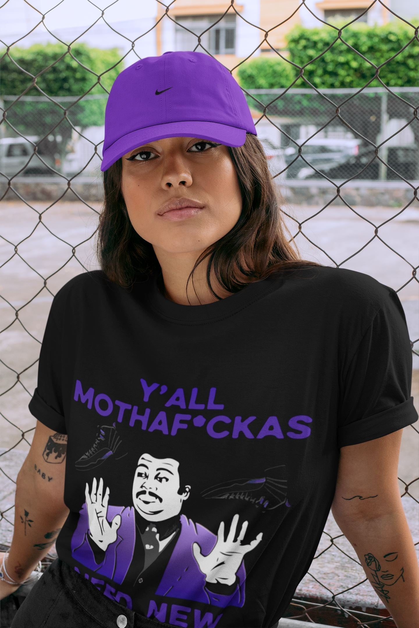 Jordan 12 Dark Concord Shirt To Match Jordans Y'all Need New Kicks Sneaker Tees Jordan 12 Dark Concord Drip Gear Zone Sneaker Matching Clothing Unisex Shirts