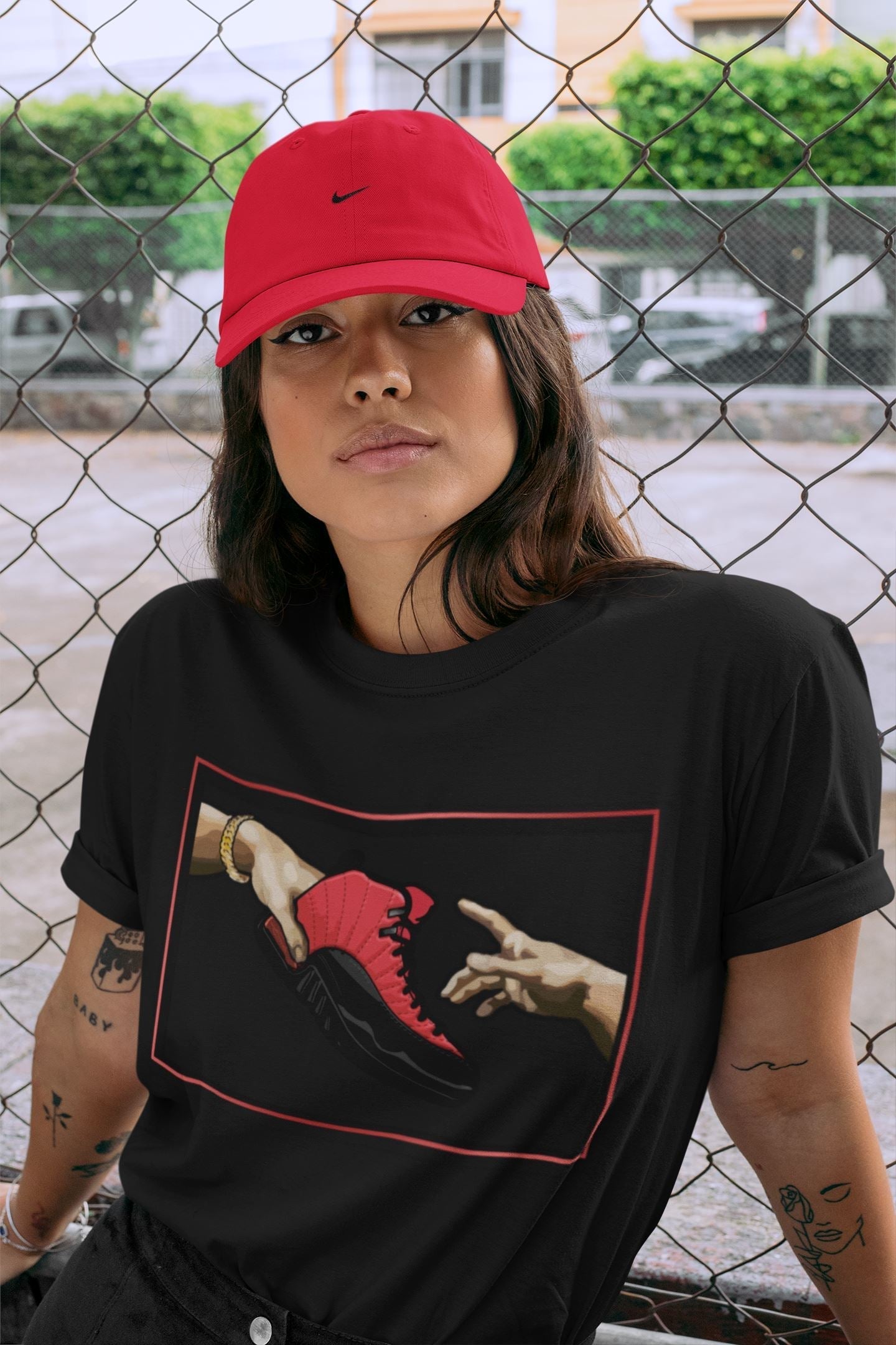 Jordan 12 Reverse Flu Game Shirt To Match Jordans Adam's Creation Sneaker Tees Jordan 12 Reverse Flu Game Drip Gear Zone Sneaker Matching Clothing Unisex Shirts