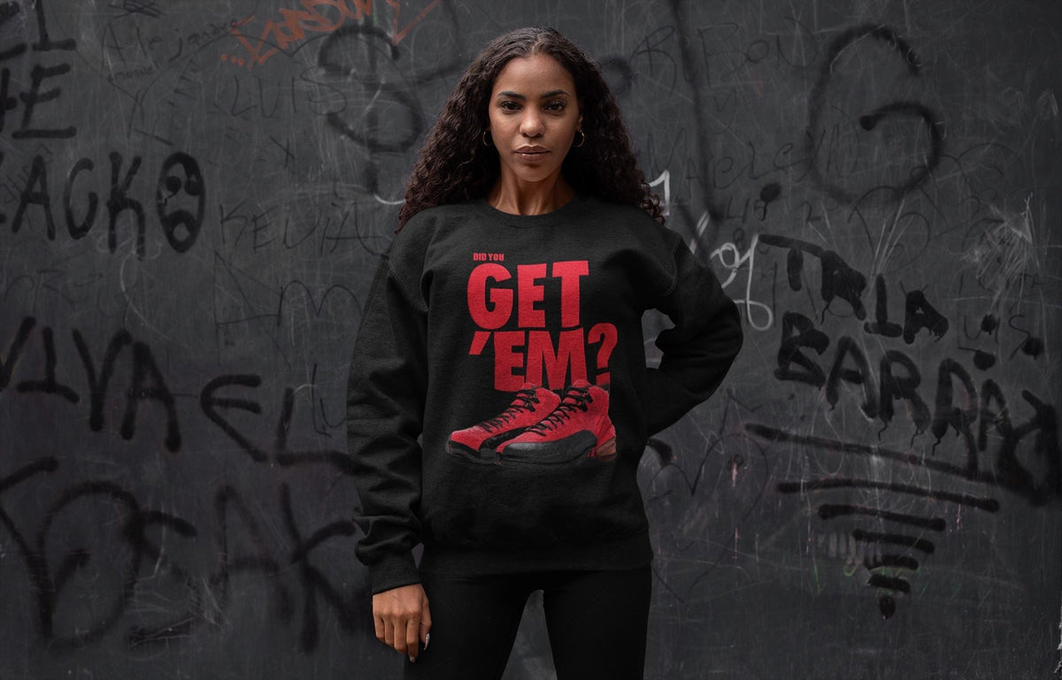 Jordan 12 Reverse Flu Game Shirt To Match Jordans Did You Get Em Drip Gear Zone Sneaker Tees Jordan 12 Reverse Flu Game Drip Gear Zone Drip Gear Zone Sneaker Matching Clothing Unisex Shirts