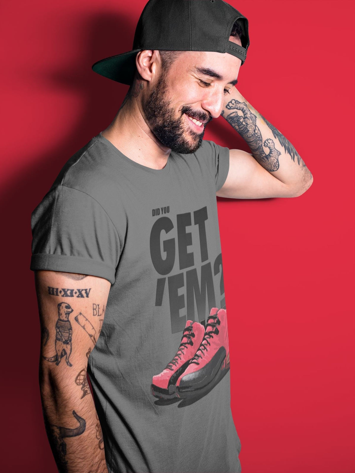 Jordan 12 Reverse Flu Game Shirt To Match Jordans Did You Get Em Drip Gear Zone Sneaker Tees Jordan 12 Reverse Flu Game Drip Gear Zone Drip Gear Zone Sneaker Matching Clothing Unisex Shirts