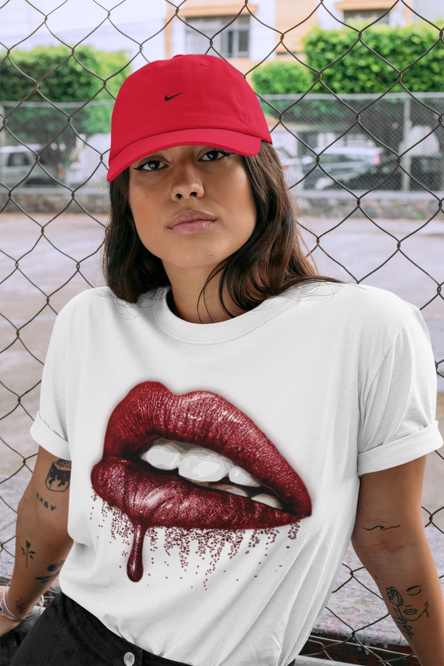 Jordan 12 Reverse Flu Game Shirt To Match Jordans Dripping Lips Sneaker Tees Jordan 12 Reverse Flu Game Drip Gear Zone Sneaker Matching Clothing Unisex Shirts