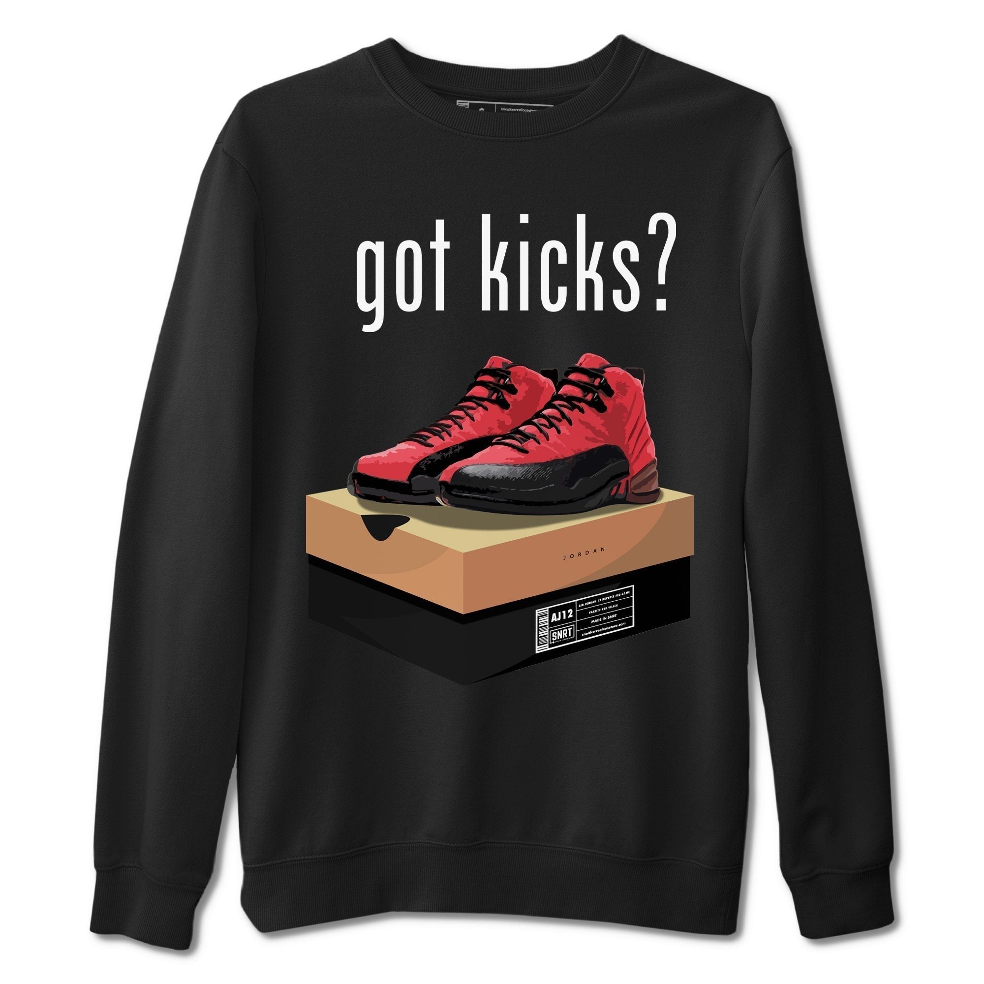 Jordan 12 Reverse Flu Game Shirt To Match Jordans Got Kicks Sneaker Tees Jordan 12 Reverse Flu Game Drip Gear Zone Sneaker Matching Clothing Unisex Shirts