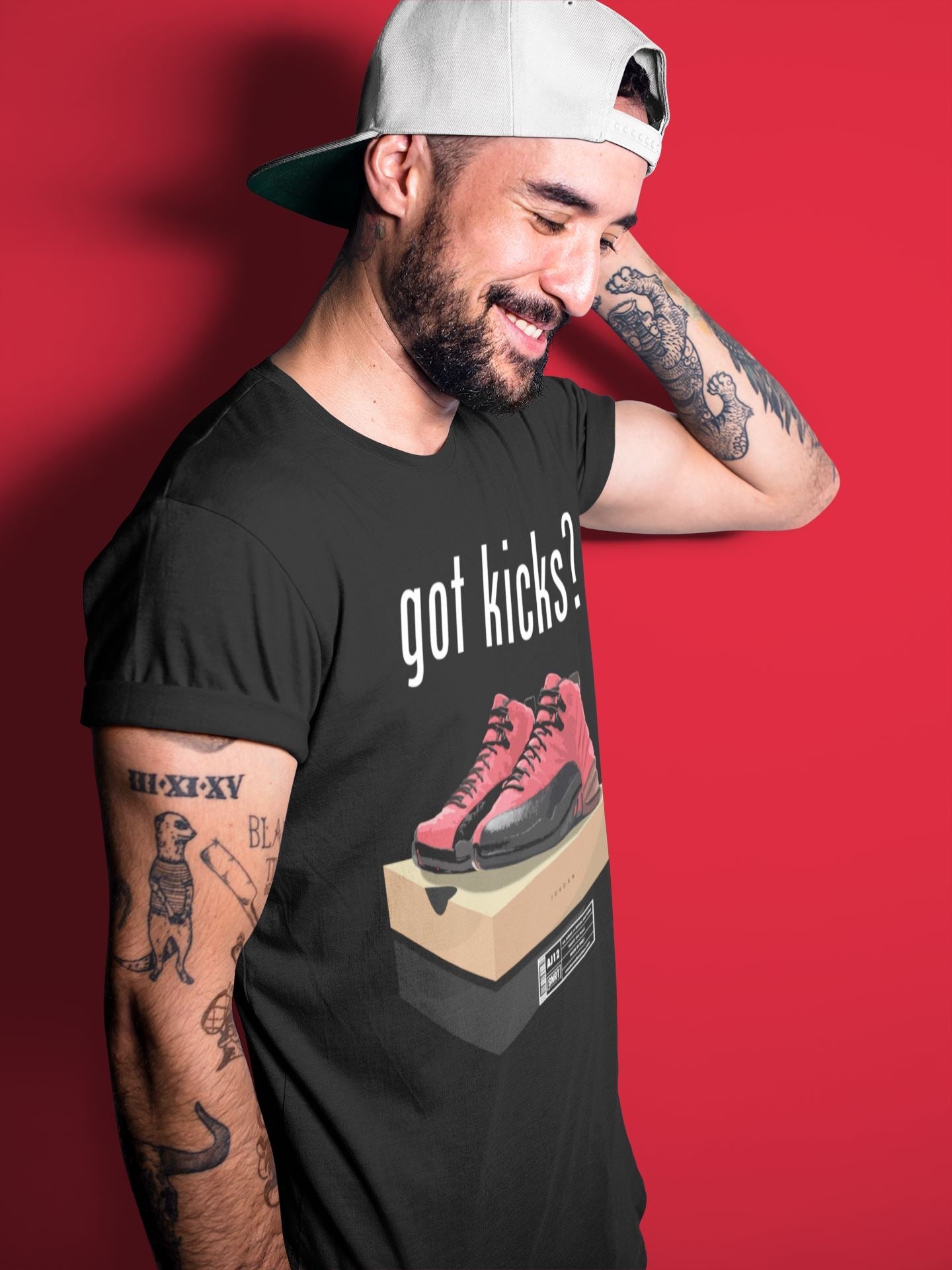 Jordan 12 Reverse Flu Game Shirt To Match Jordans Got Kicks Sneaker Tees Jordan 12 Reverse Flu Game Drip Gear Zone Sneaker Matching Clothing Unisex Shirts