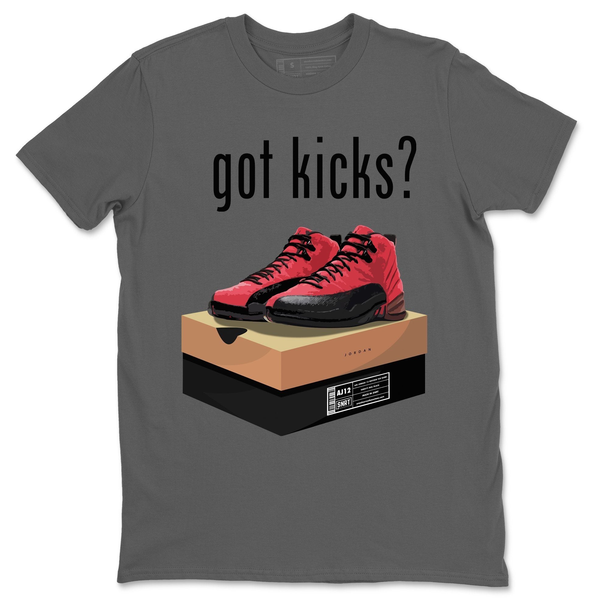 Jordan 12 Reverse Flu Game Shirt To Match Jordans Got Kicks Sneaker Tees Jordan 12 Reverse Flu Game Drip Gear Zone Sneaker Matching Clothing Unisex Shirts