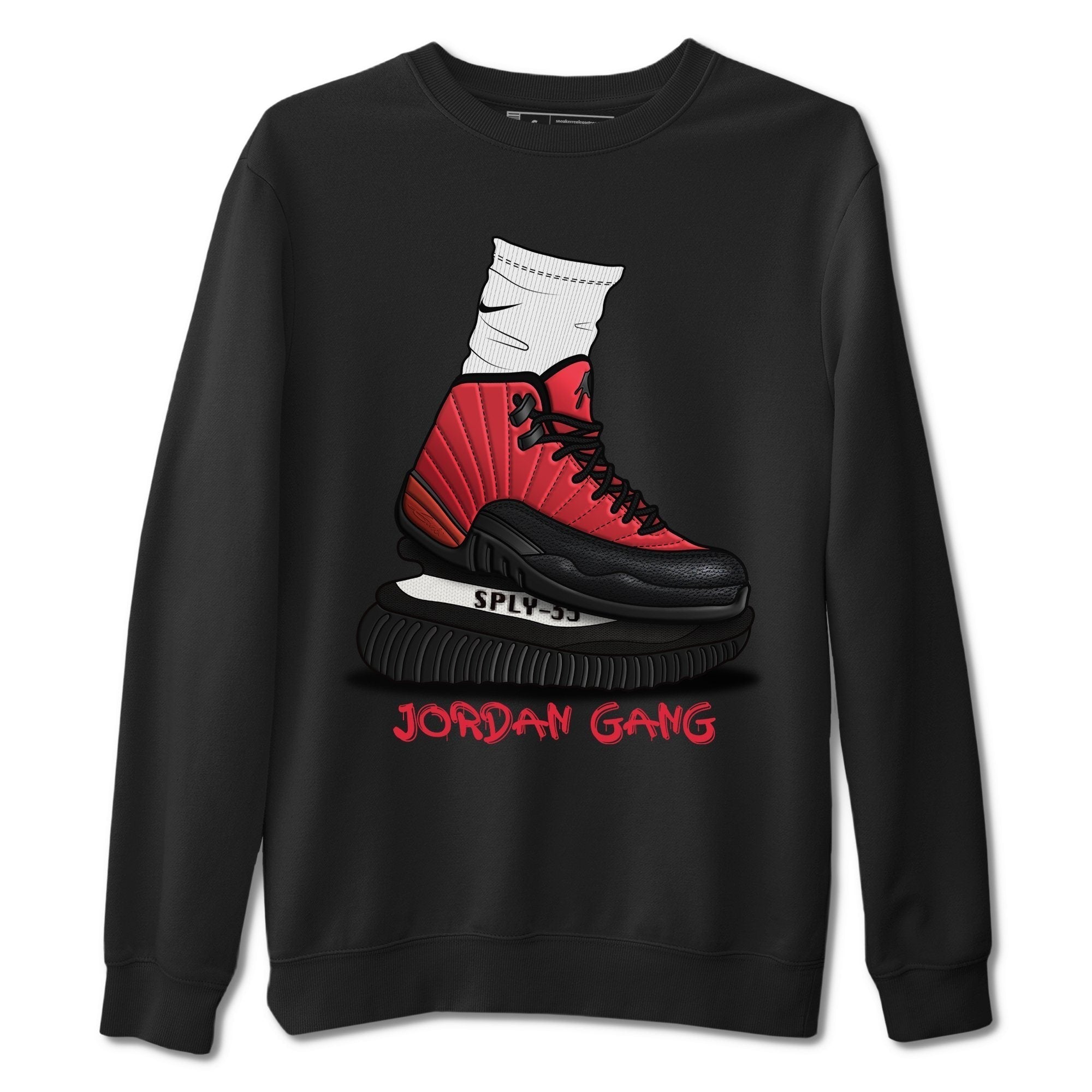 Jordan 12 Reverse Flu Game Shirt To Match Jordans Jordan Gang Sneaker Tees Jordan 12 Reverse Flu Game Drip Gear Zone Sneaker Matching Clothing Unisex Shirts